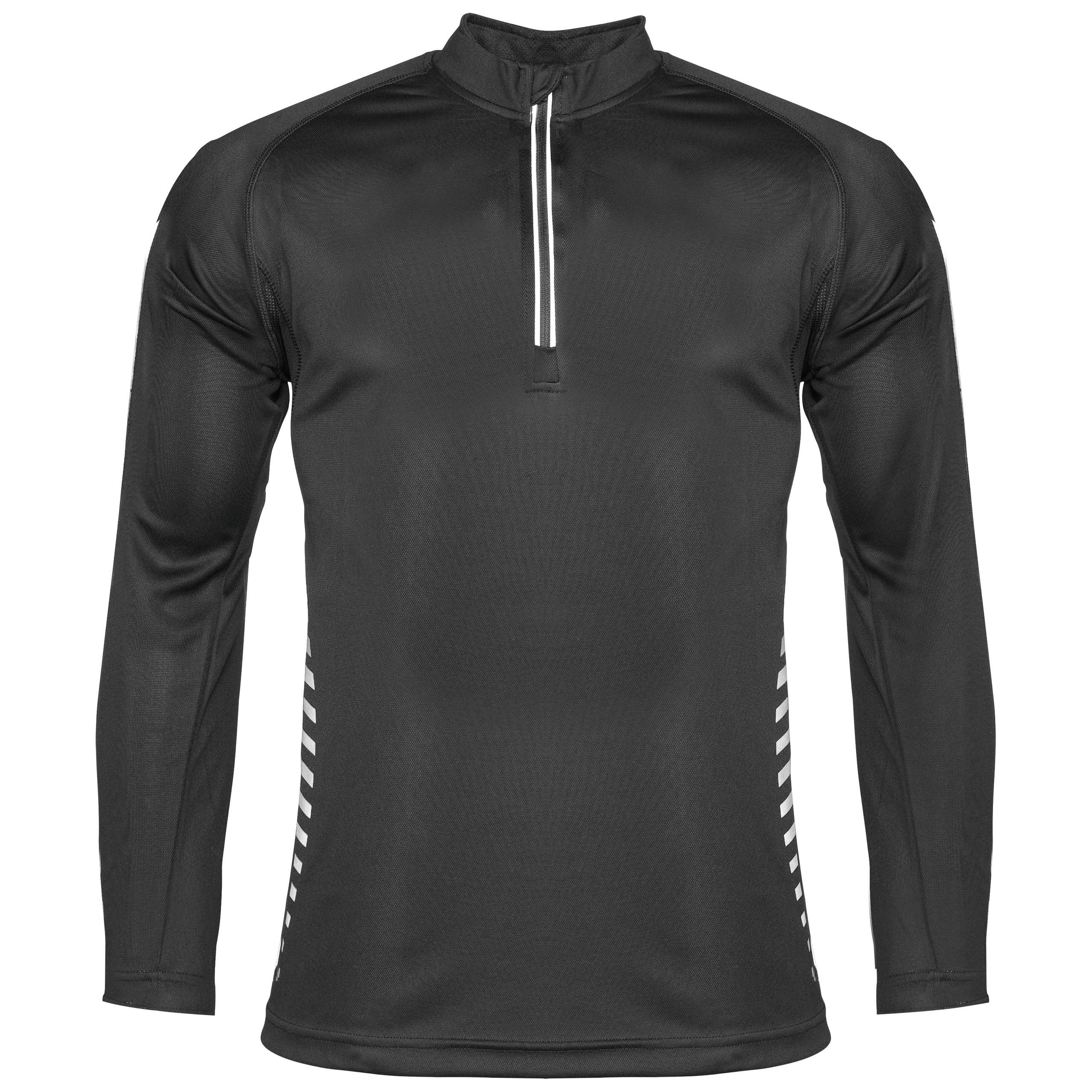 PROACT® - T-shirt 1/4 zip sport manches longues - Black - S