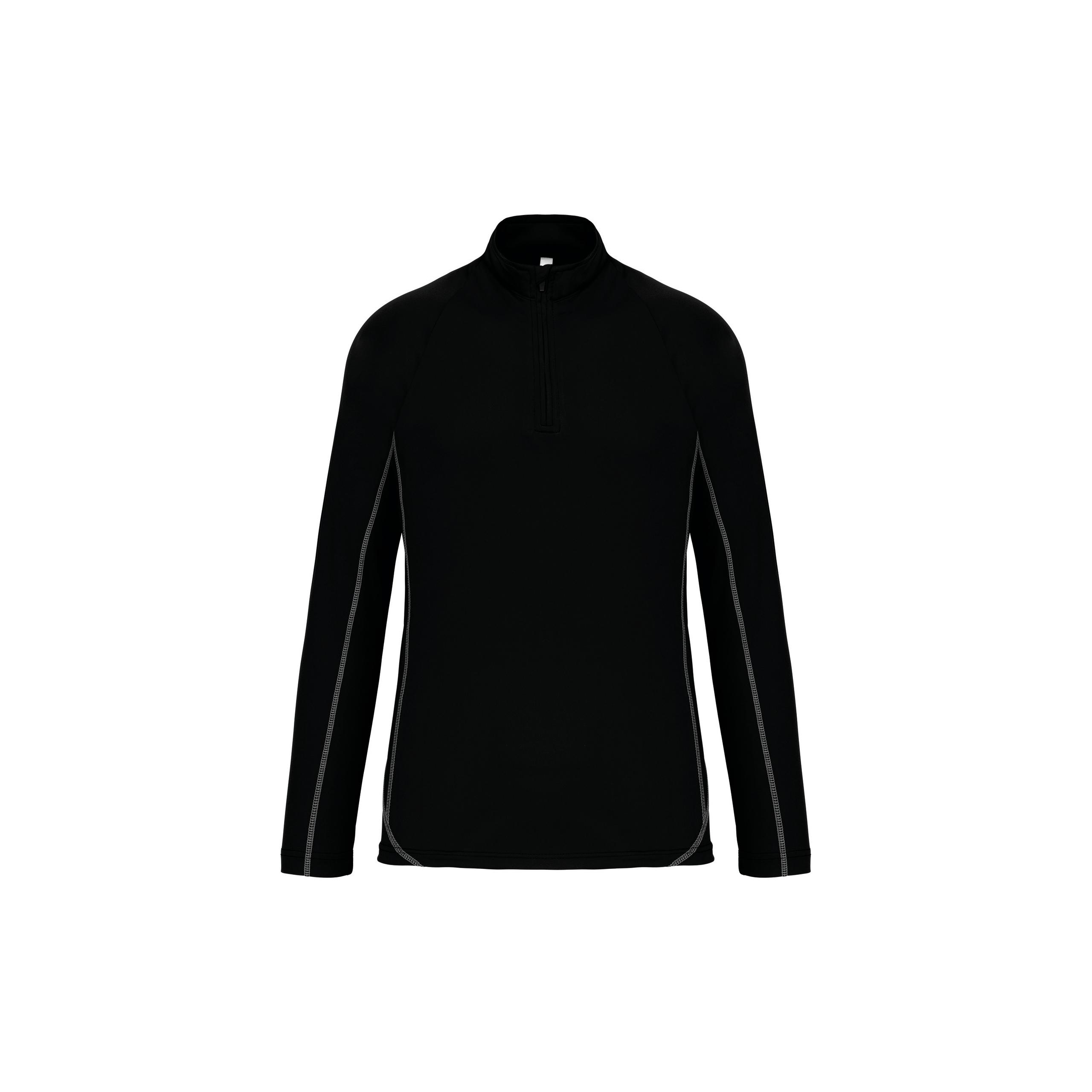 PROACT® - Sweat de running 1/4 zip - Black - XS