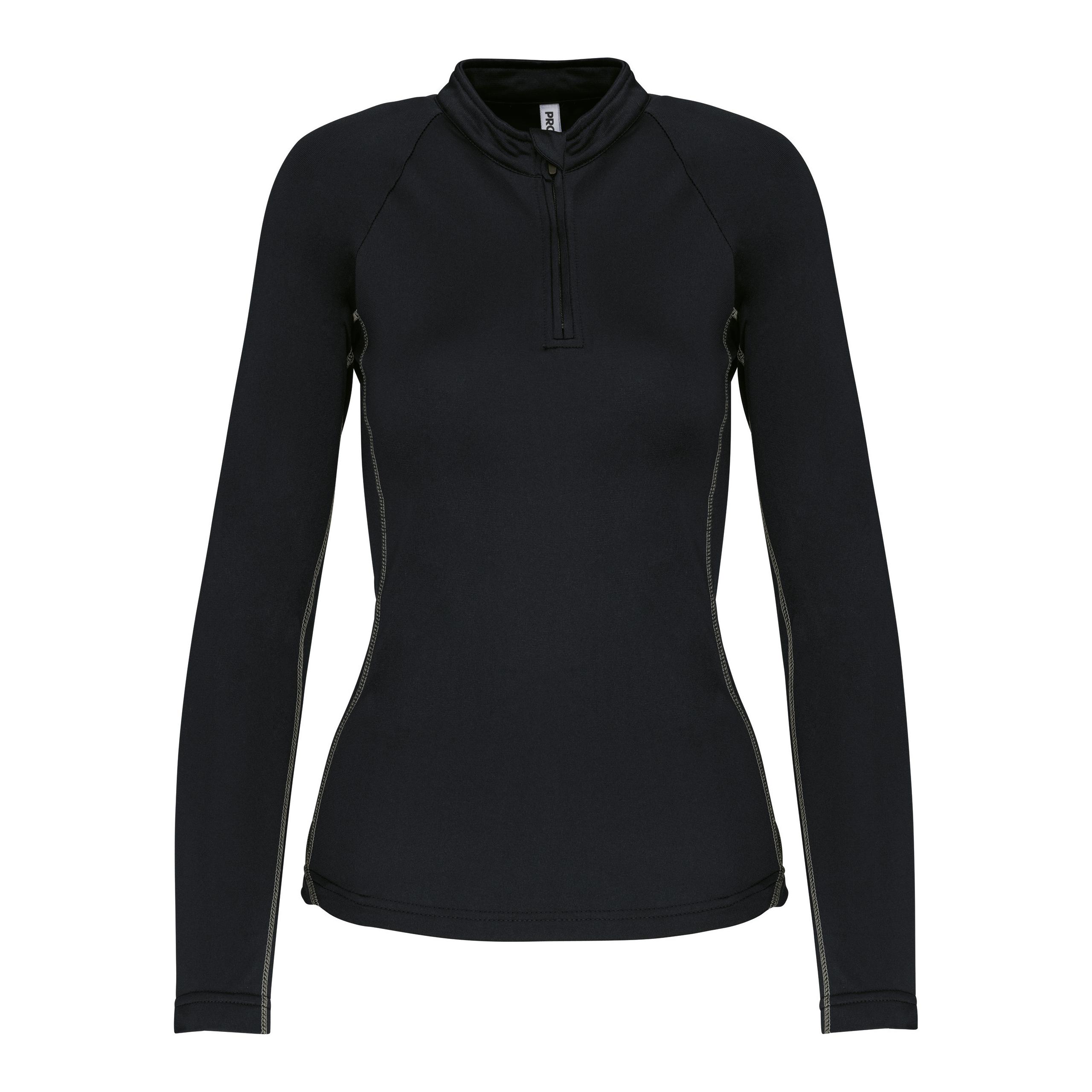 PROACT® - Sweat de running 1/4 zip femme - Black - XL