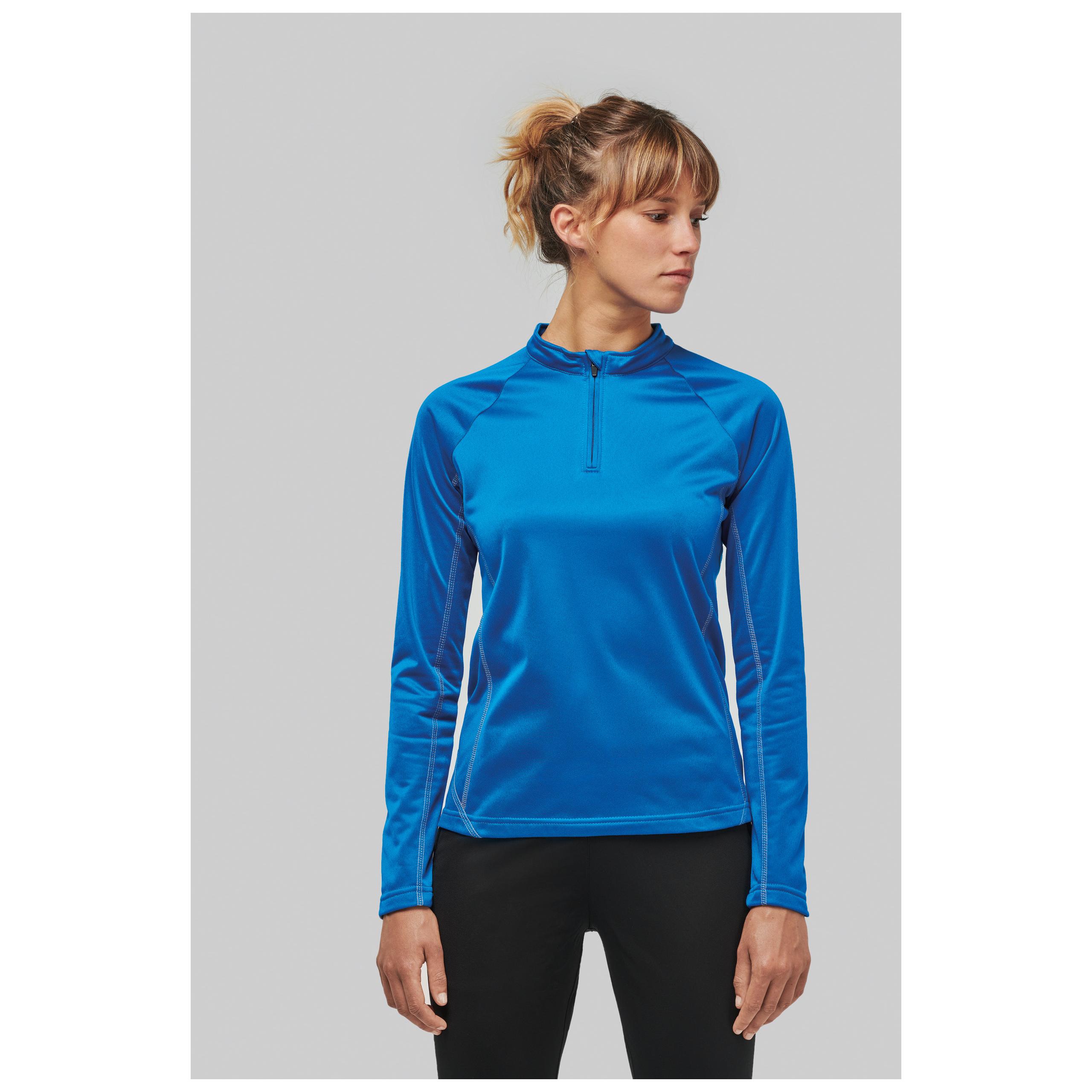 PROACT® - Sweat de running 1/4 zip femme - Black - XL