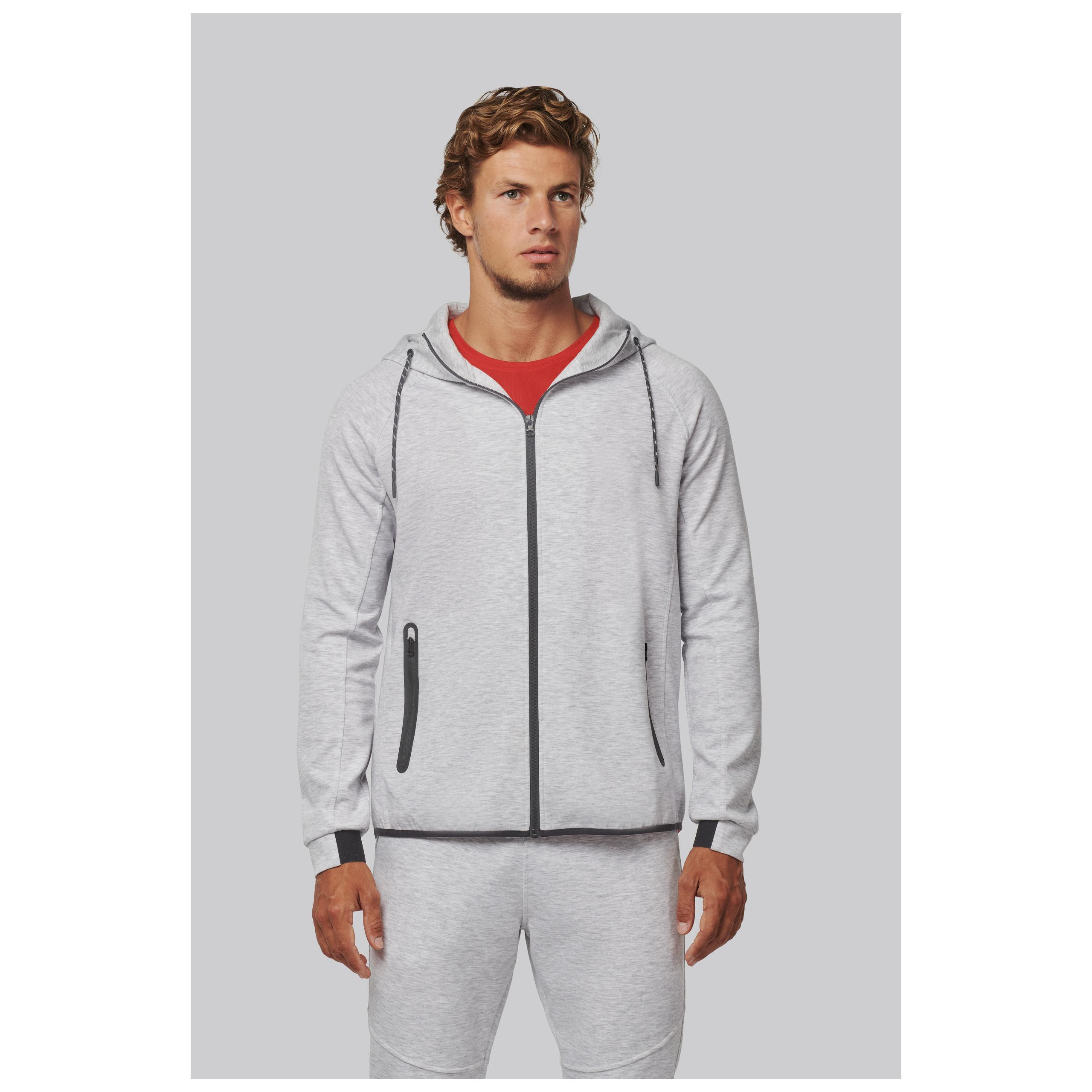 PROACT® - Veste à capuche - Ash Heather - S