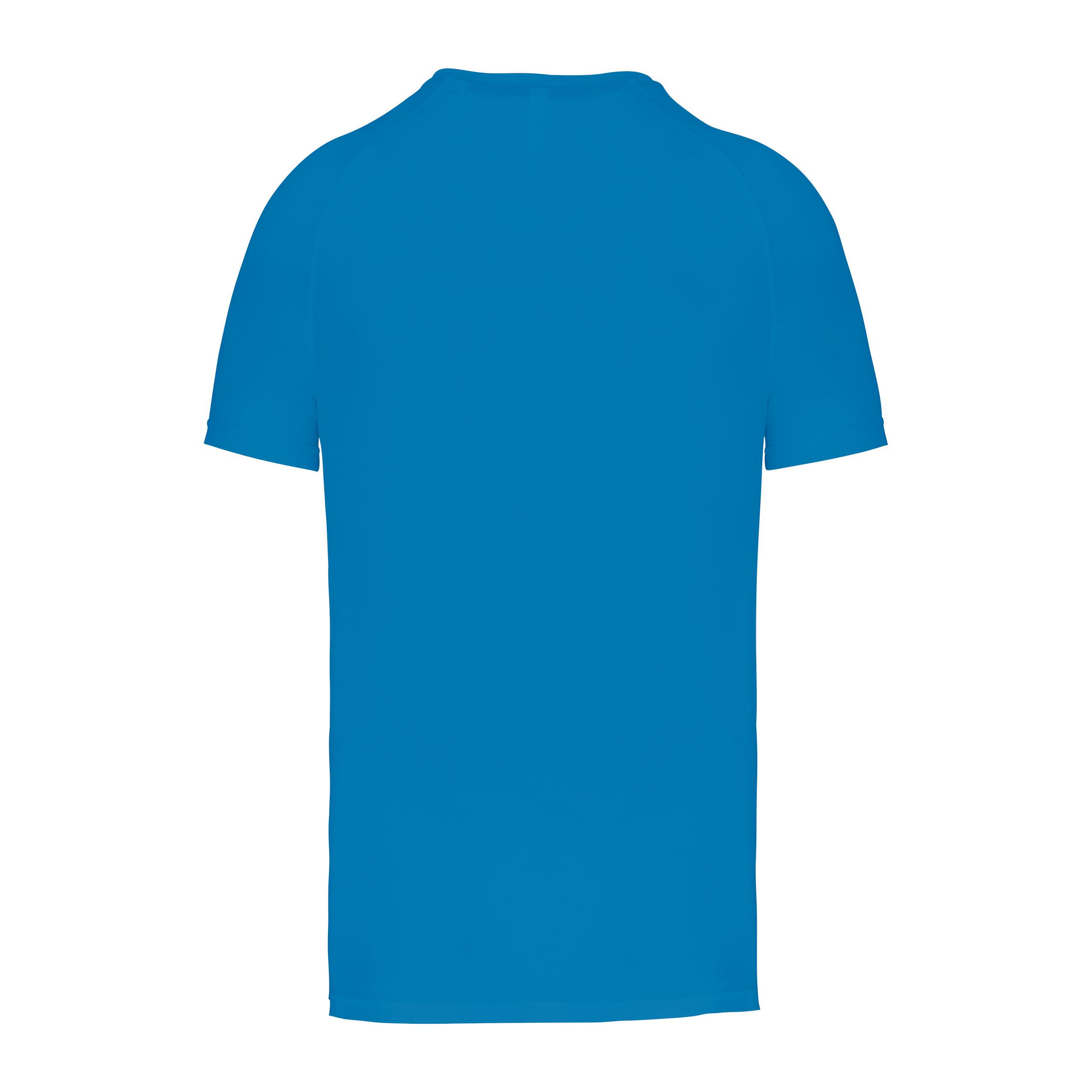 PROACT® - T-shirt de sport à col rond recyclé homme - Aqua Blue - XS