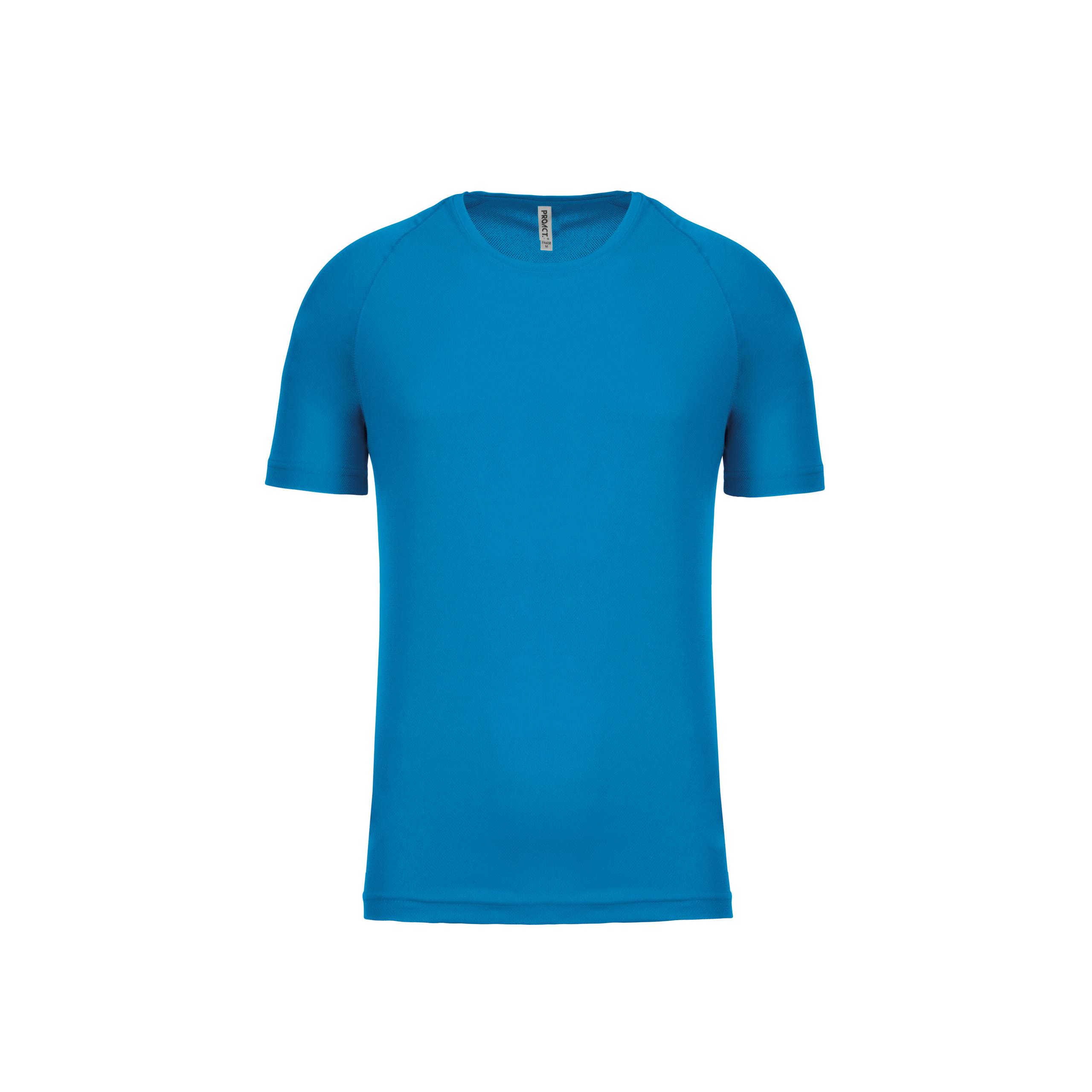 PROACT® - T-shirt de sport manches courtes - Aqua Blue - XS