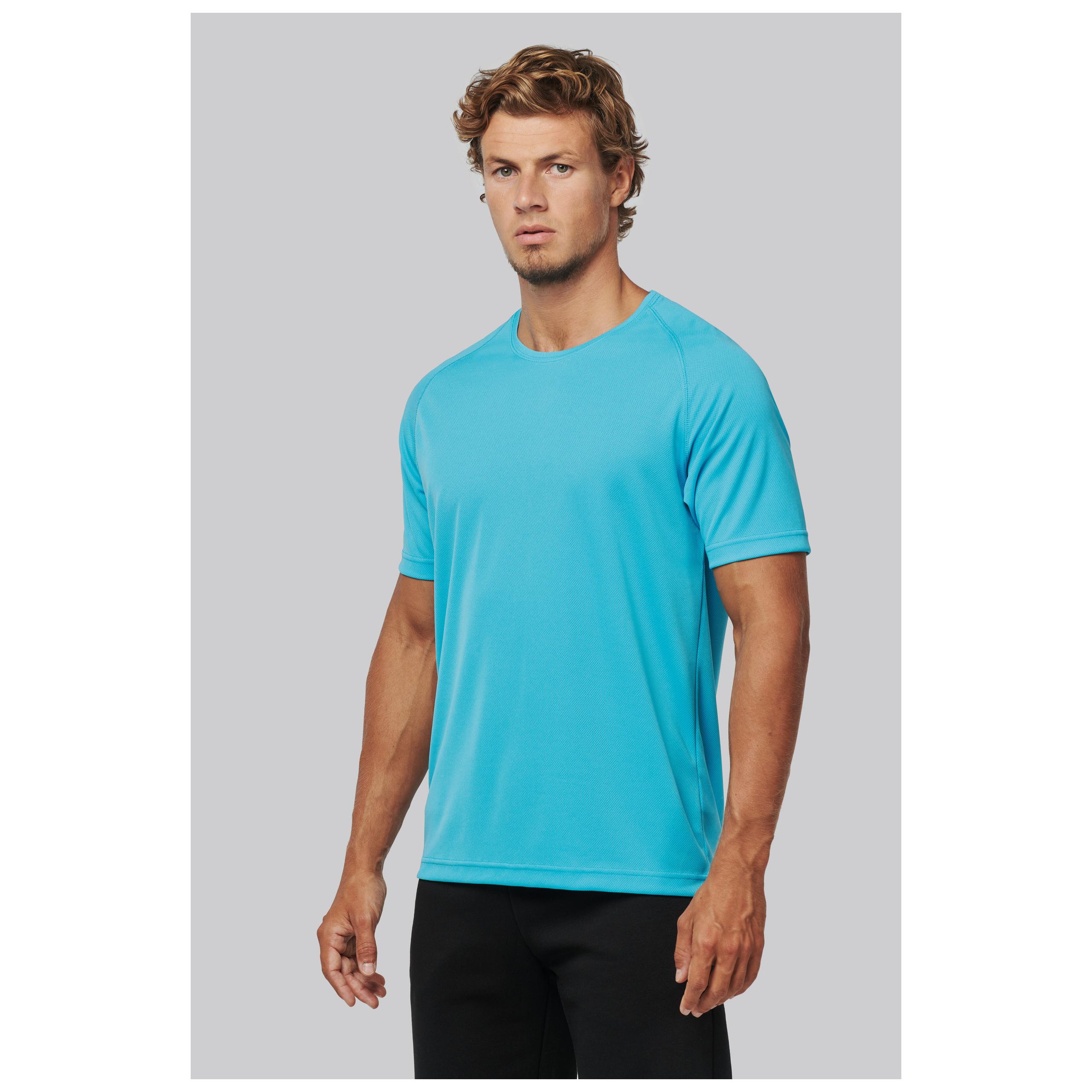 PROACT® - T-shirt de sport manches courtes - Aqua Blue - XS