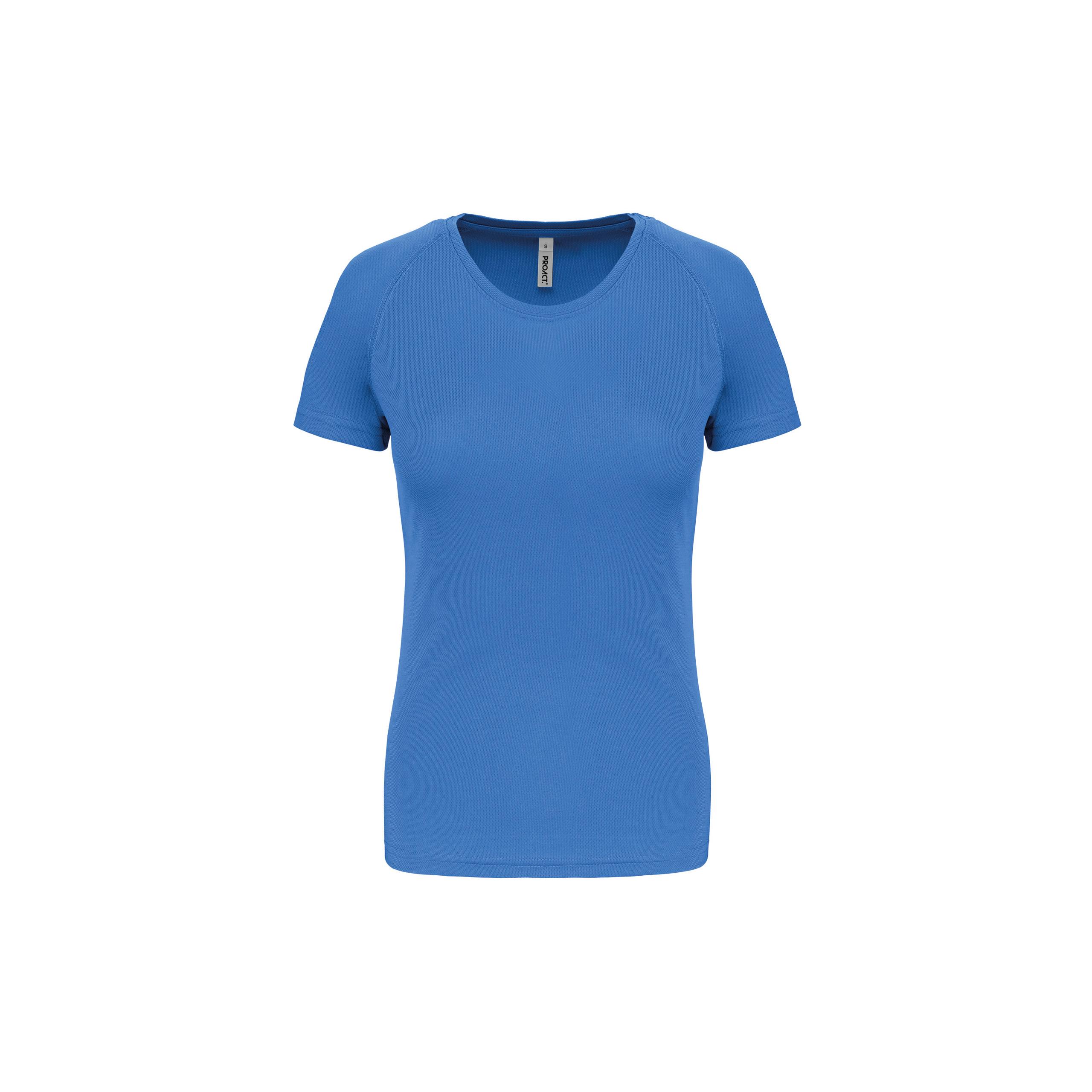 PROACT® - T-shirt de sport manches courtes femme - Aqua Blue - XS