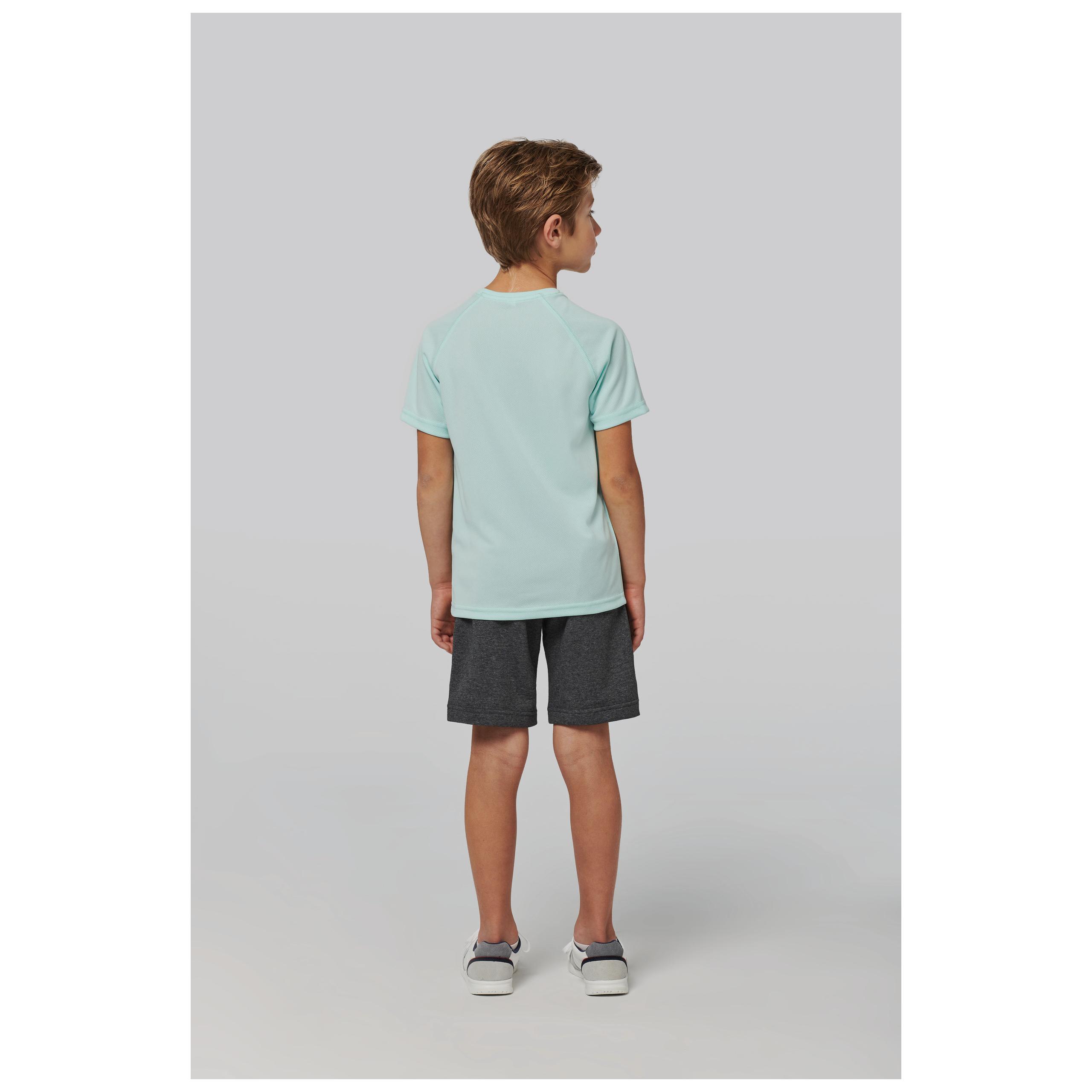 PROACT® - T-shirt sport manches courtes enfant - Aqua Blue - 6/8 ans