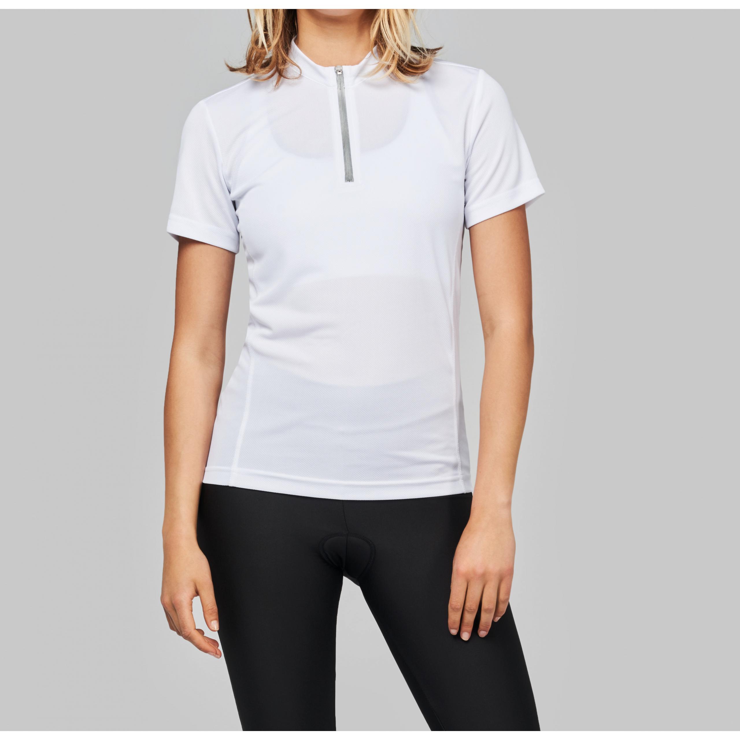 PROACT® - T-shirt de cycliste manches courtes femme - White - XS