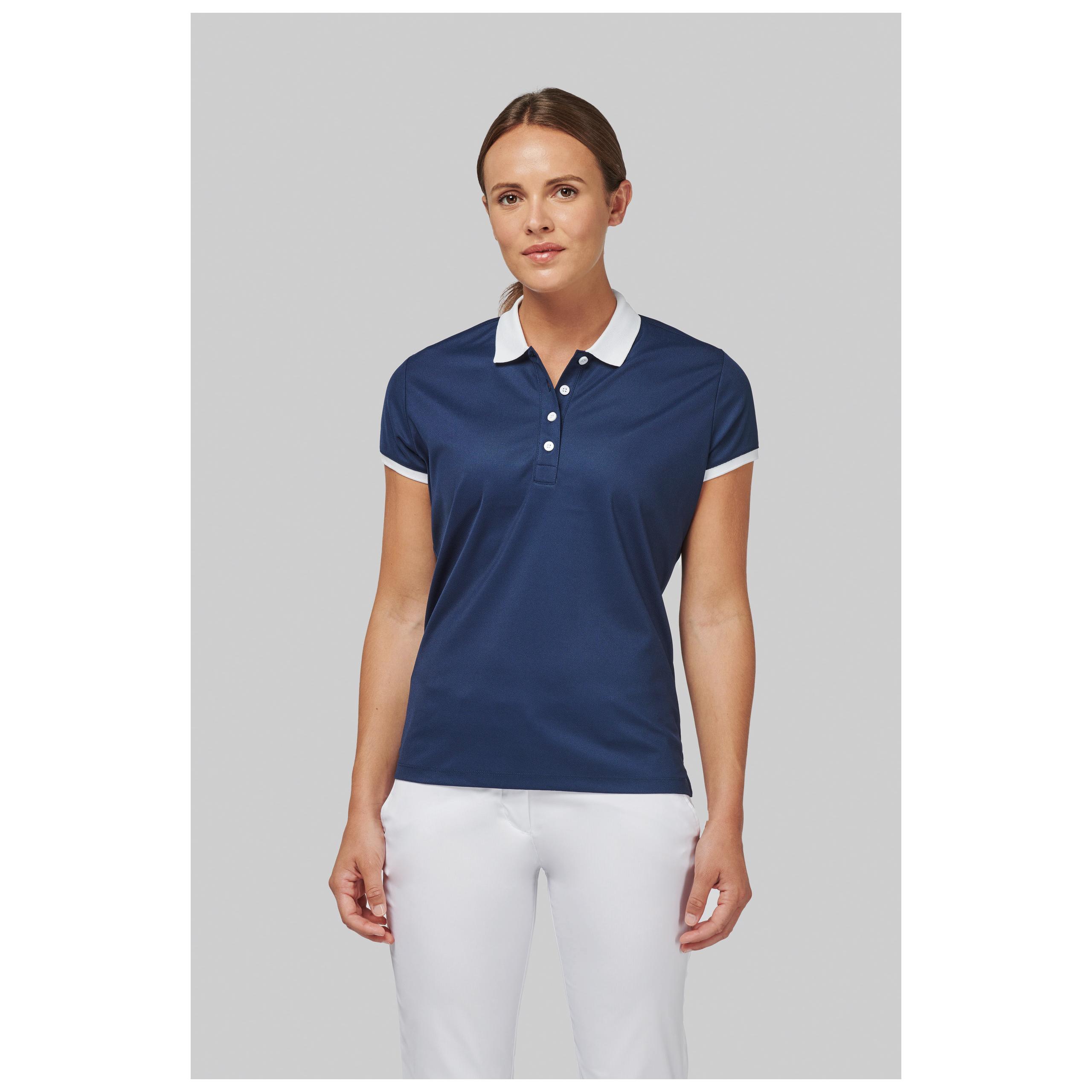 PROACT® - Polo piqué performance femme - Black - XS