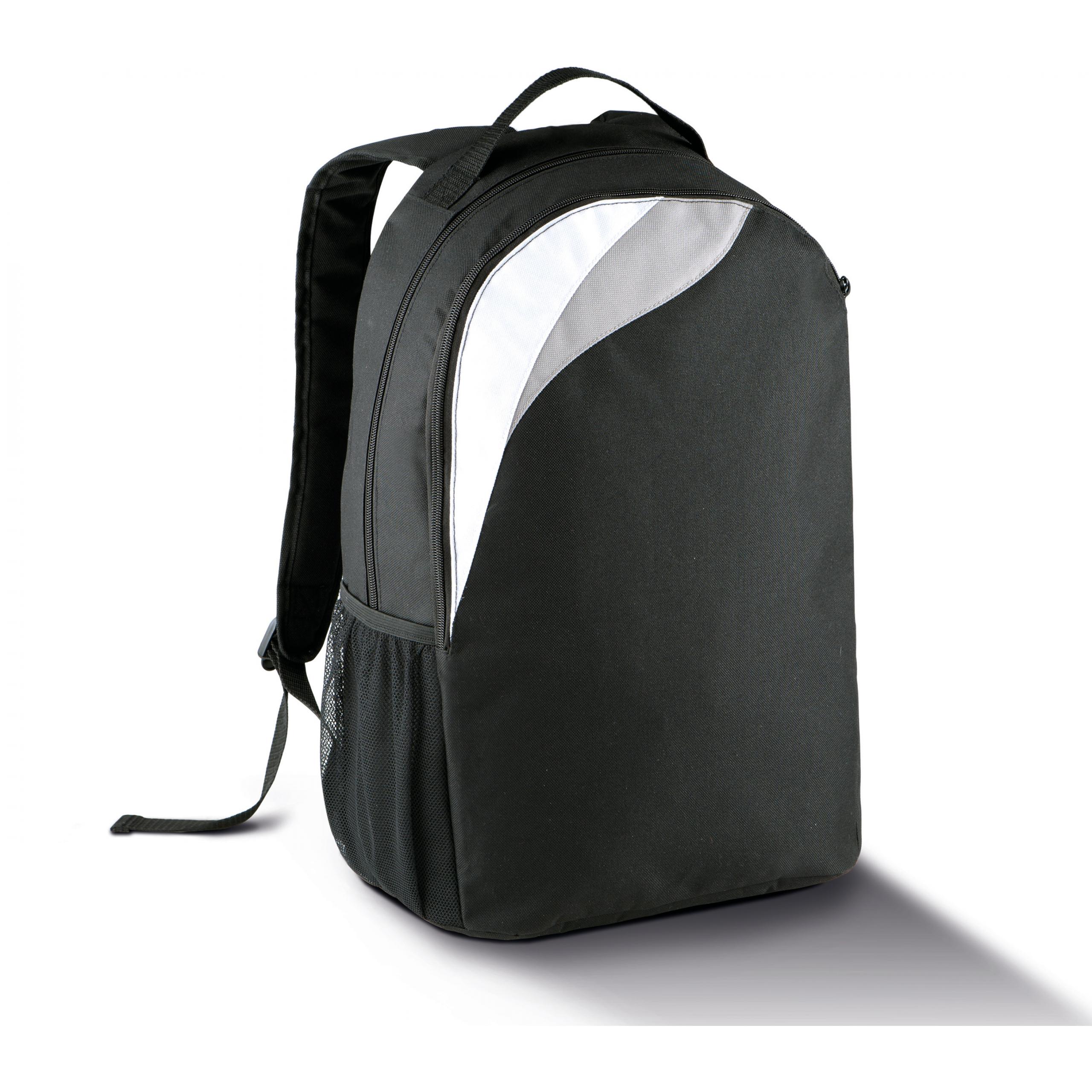 PROACT® - Sac à dos multisports - Black / White / Light Grey - One Size