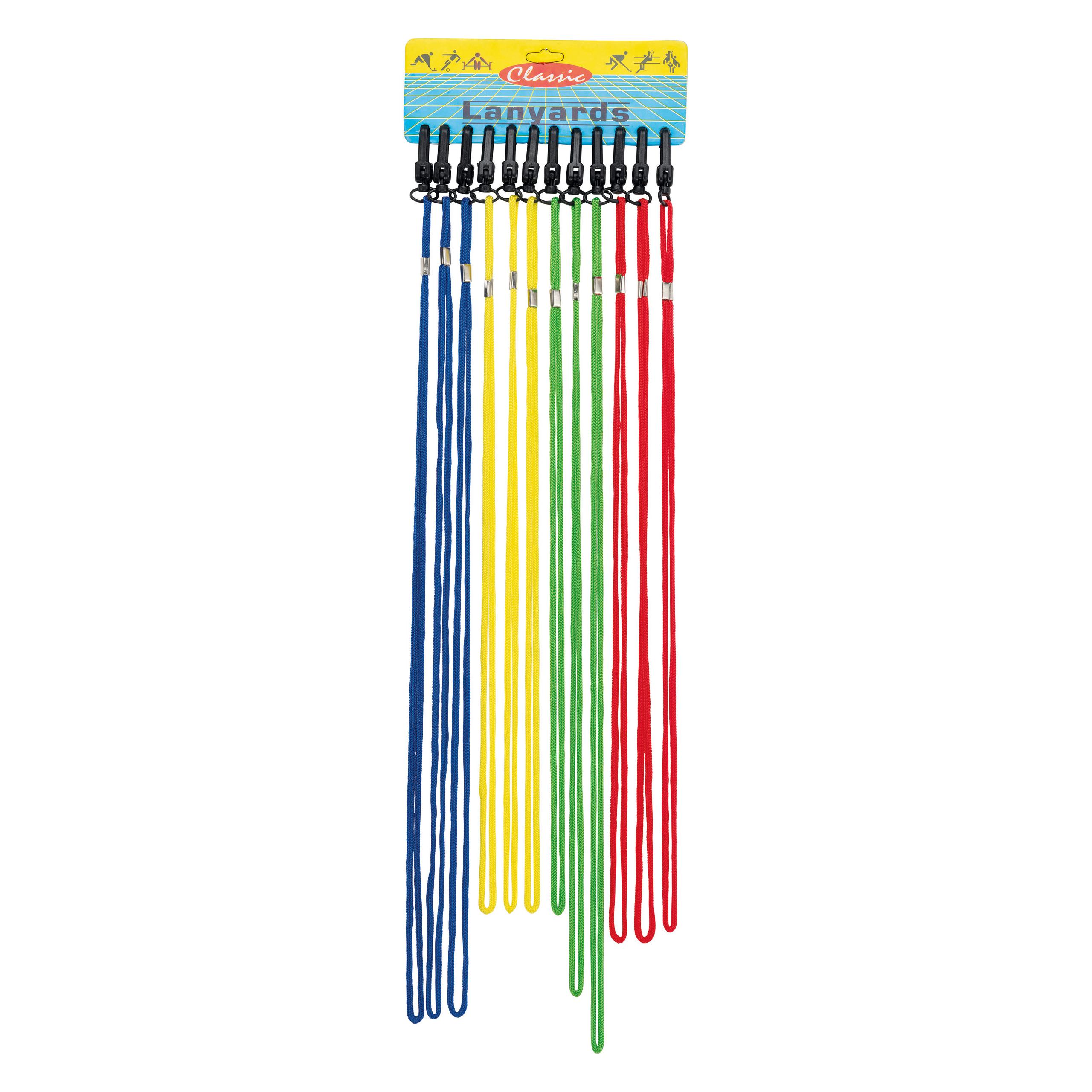 PROACT® - Cordons de cou - Red / Yellow / Green / Royal Blue - One Size