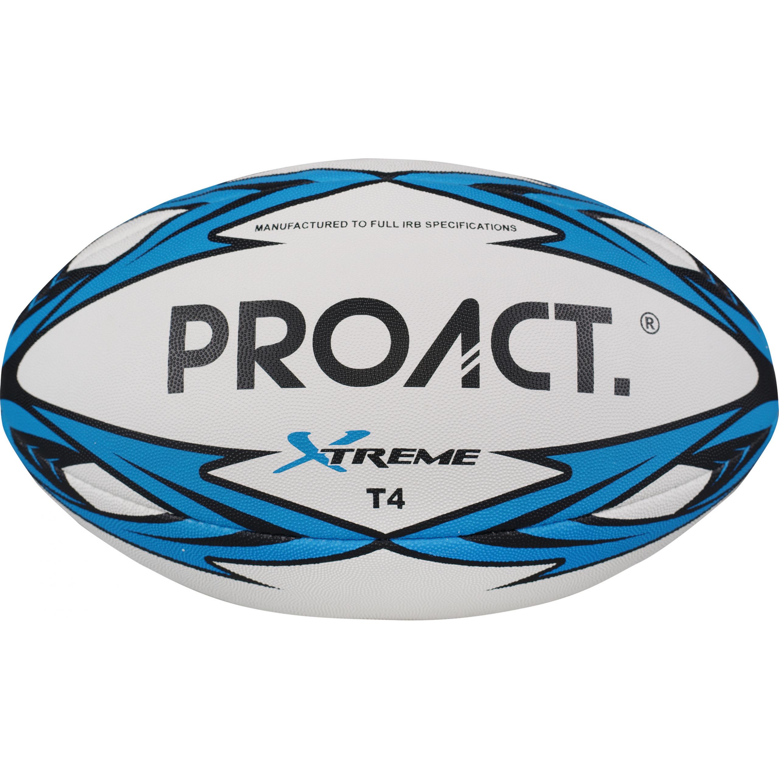 PROACT® - Ballon X-treme T4 - White / Royal Blue / Black - Taille 4