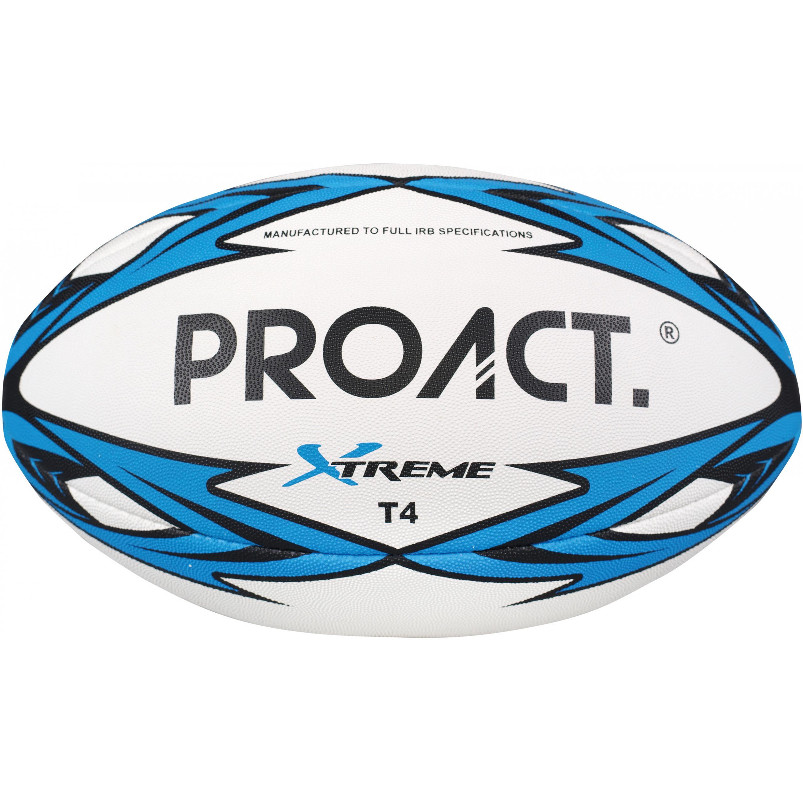 PROACT® - Ballon X-treme T4 - White / Royal Blue / Black - Taille 4