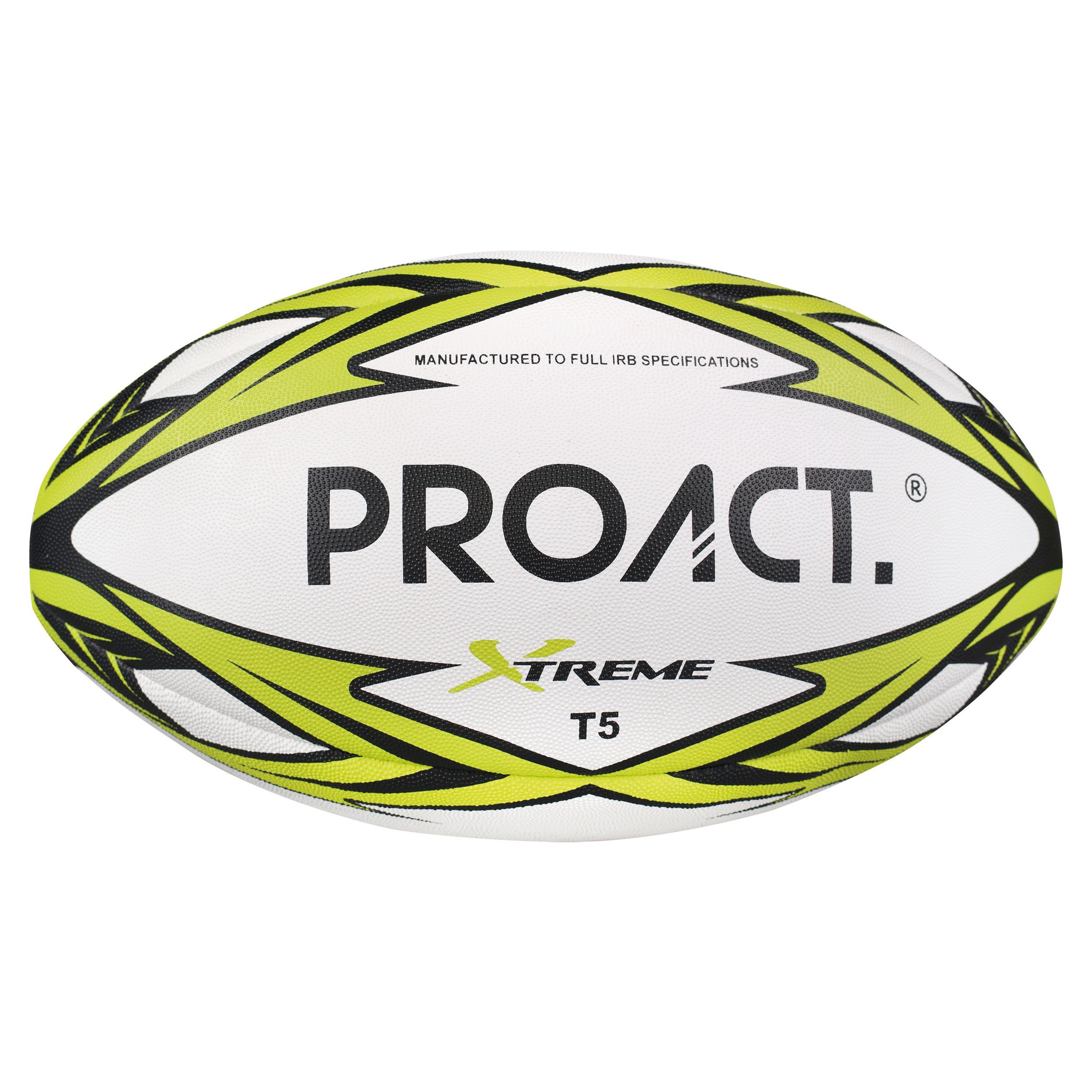 PROACT® - Ballon X-treme T5 - White / Lime / Black - Taille 5