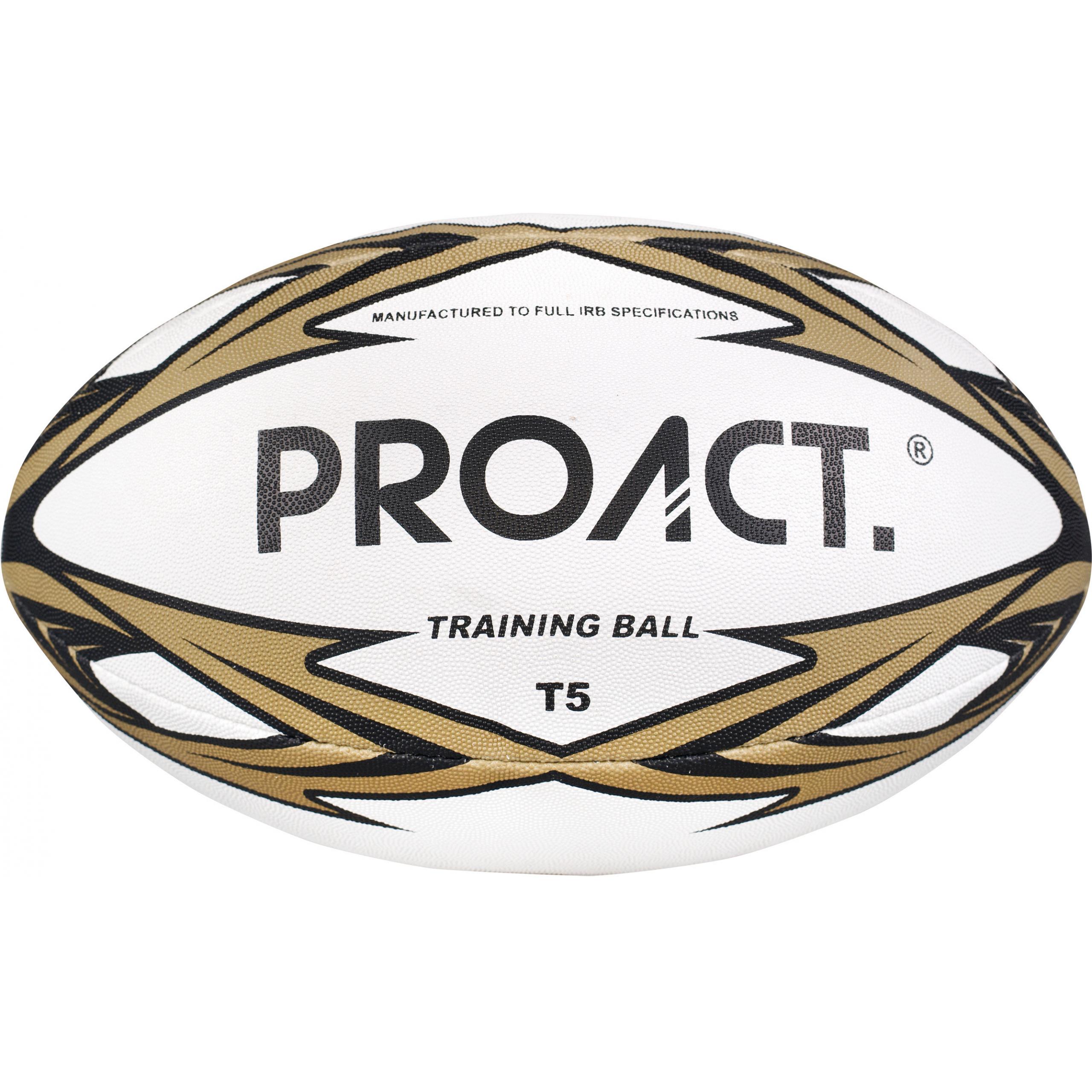 PROACT® - Ballon challenger T5 - White / Black / Gold - Taille 5