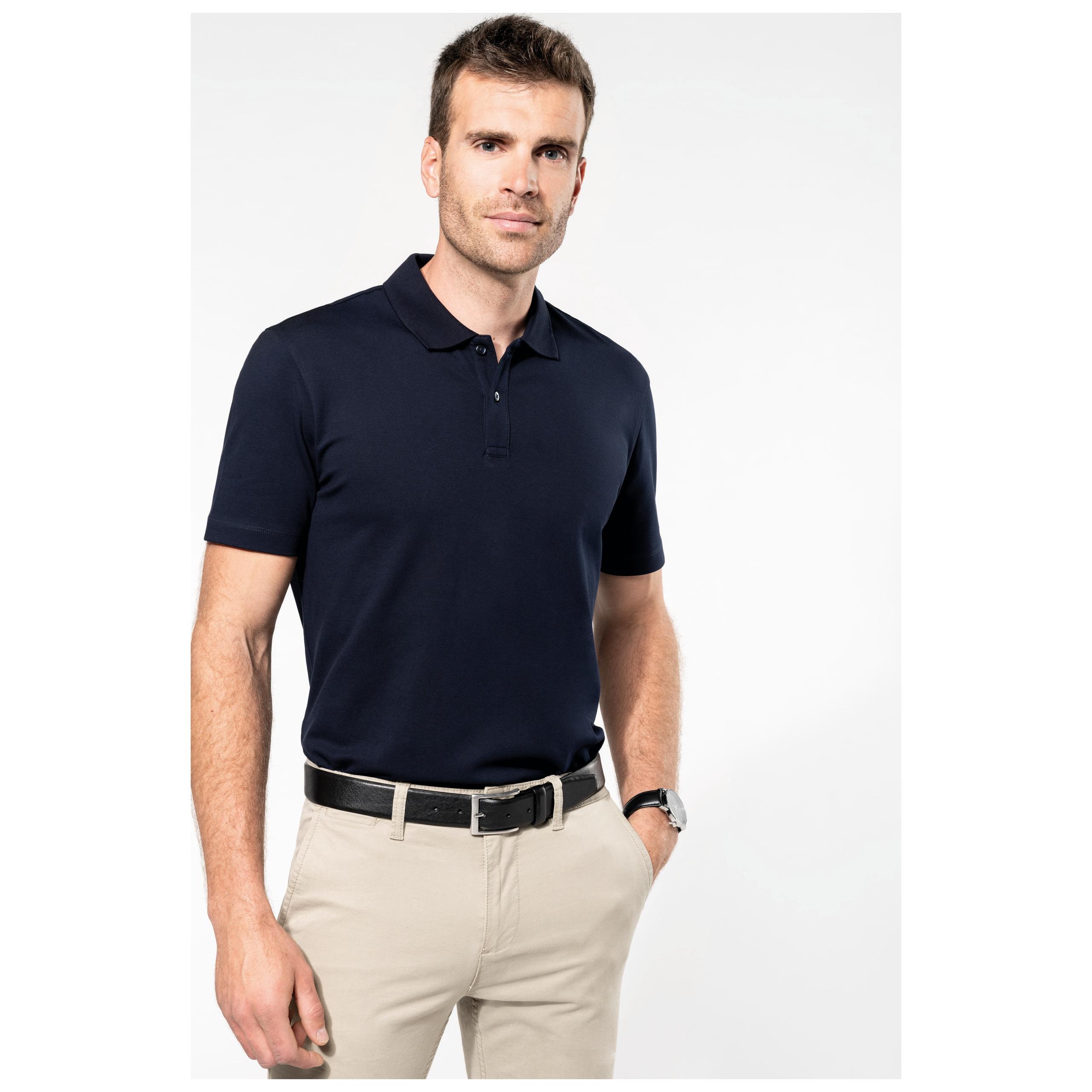 Kariban Premium - Polo Supima® manches courtes homme - Black - S