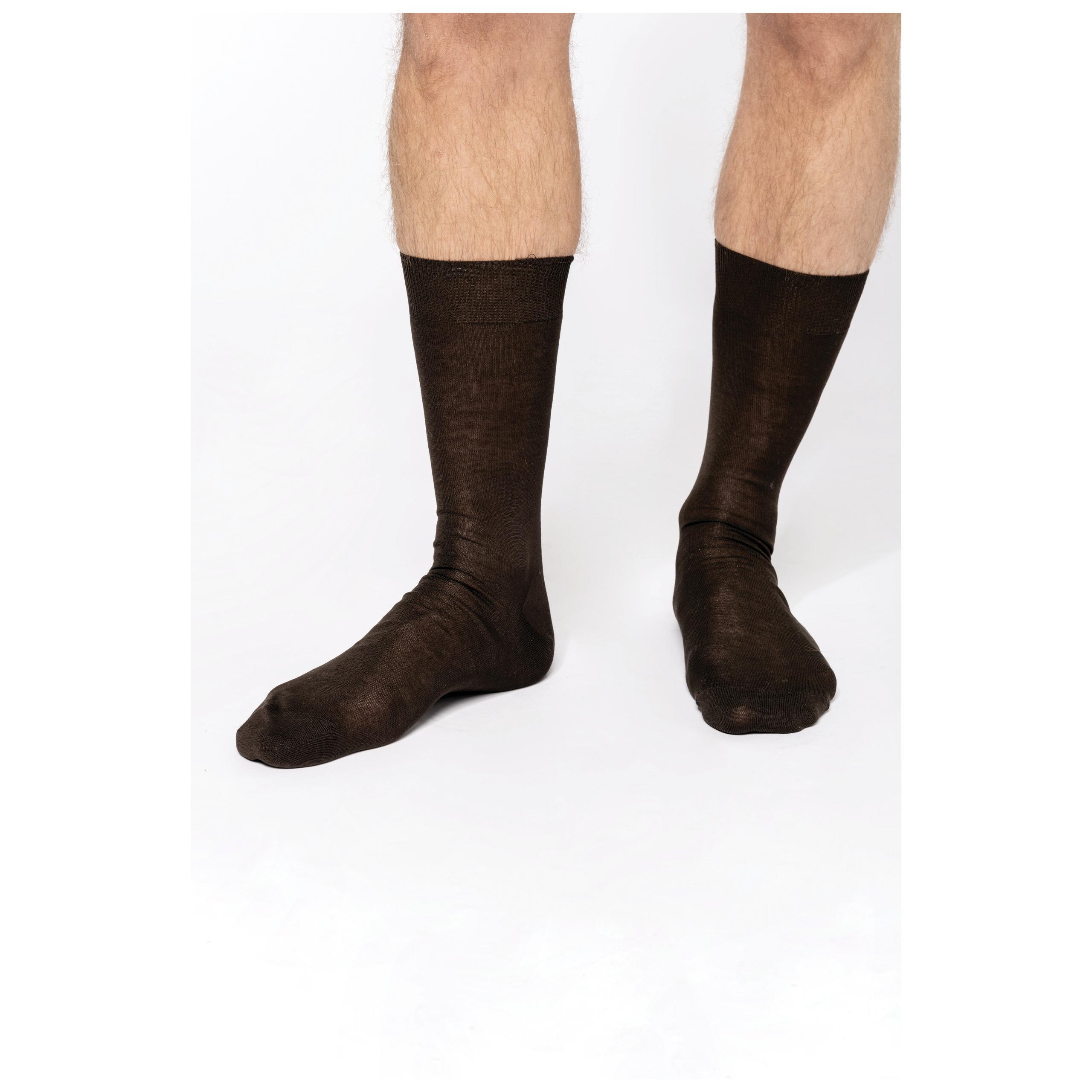 Kariban Premium - Chaussettes jersey coton fil d'Écosse homme - Beige - 39/41 EU