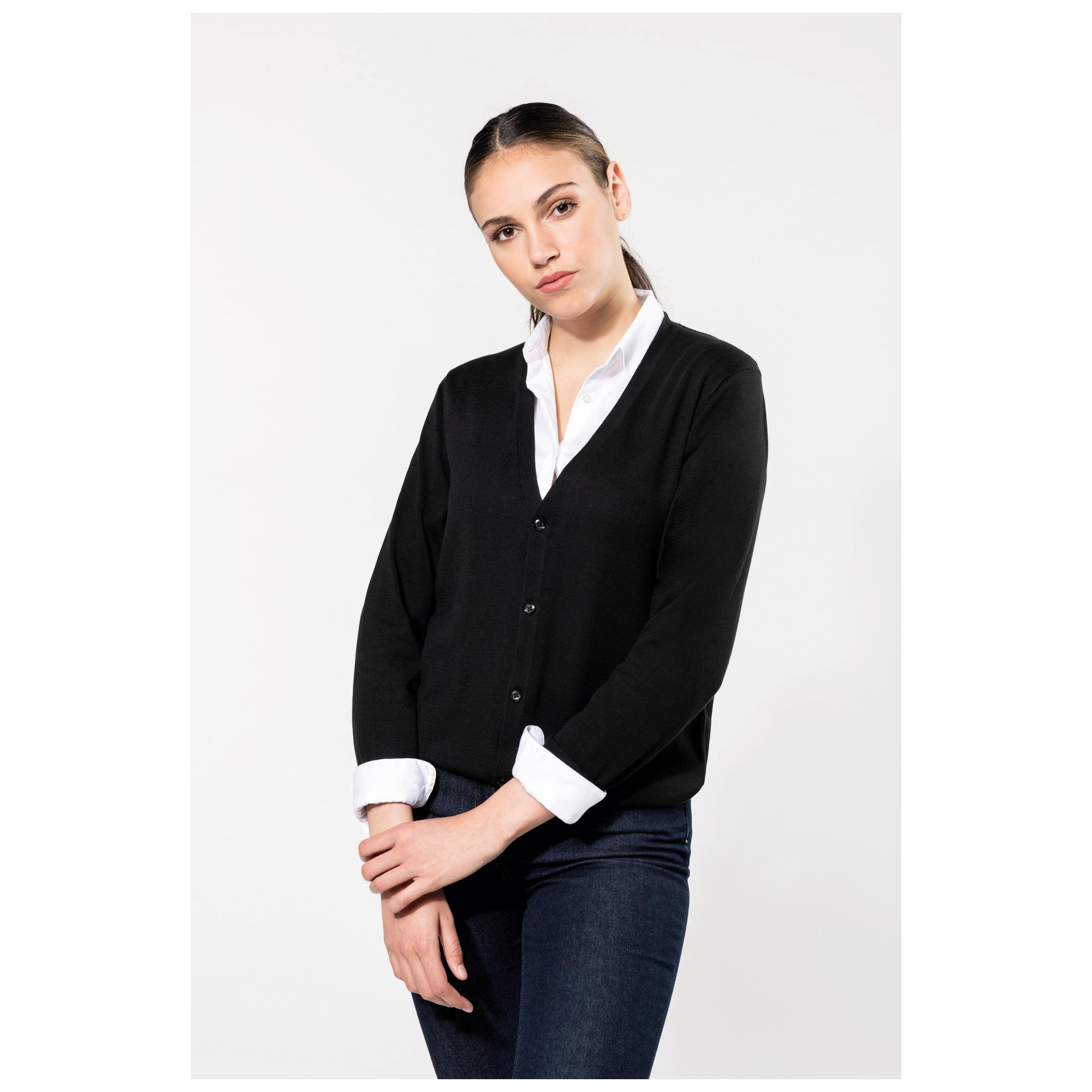 Kariban Premium - Cardigan Supima® femme - Black - XS