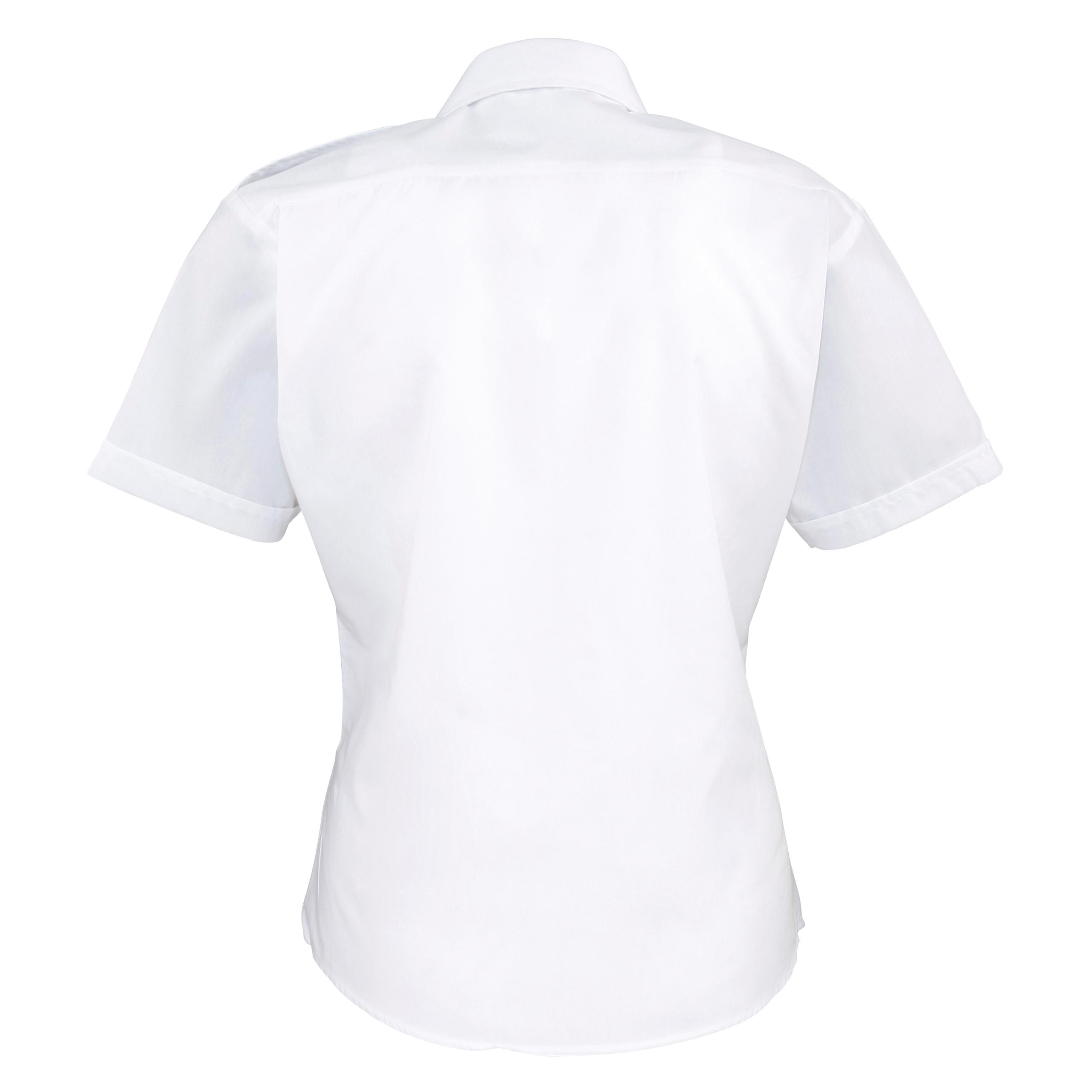 Premier - Chemise Femme manches courtes Pilote - White - XS (8 UK)