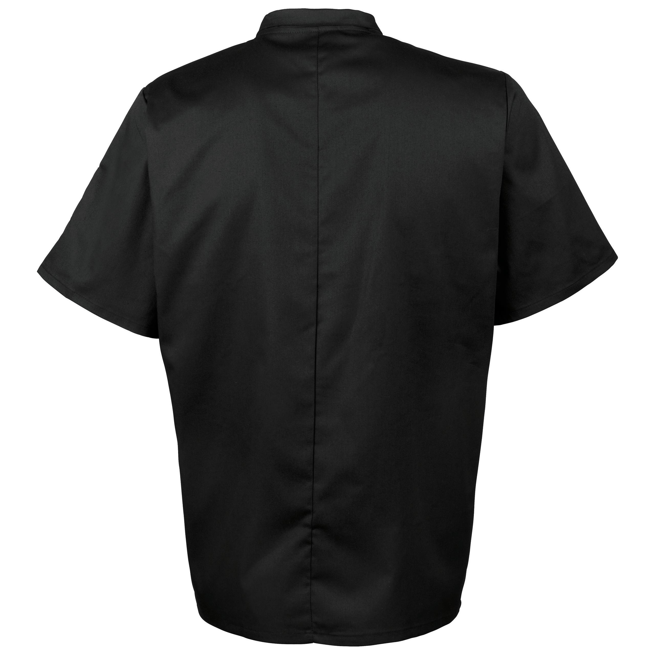 Premier - Veste de cuisine manches courtes - Black - S