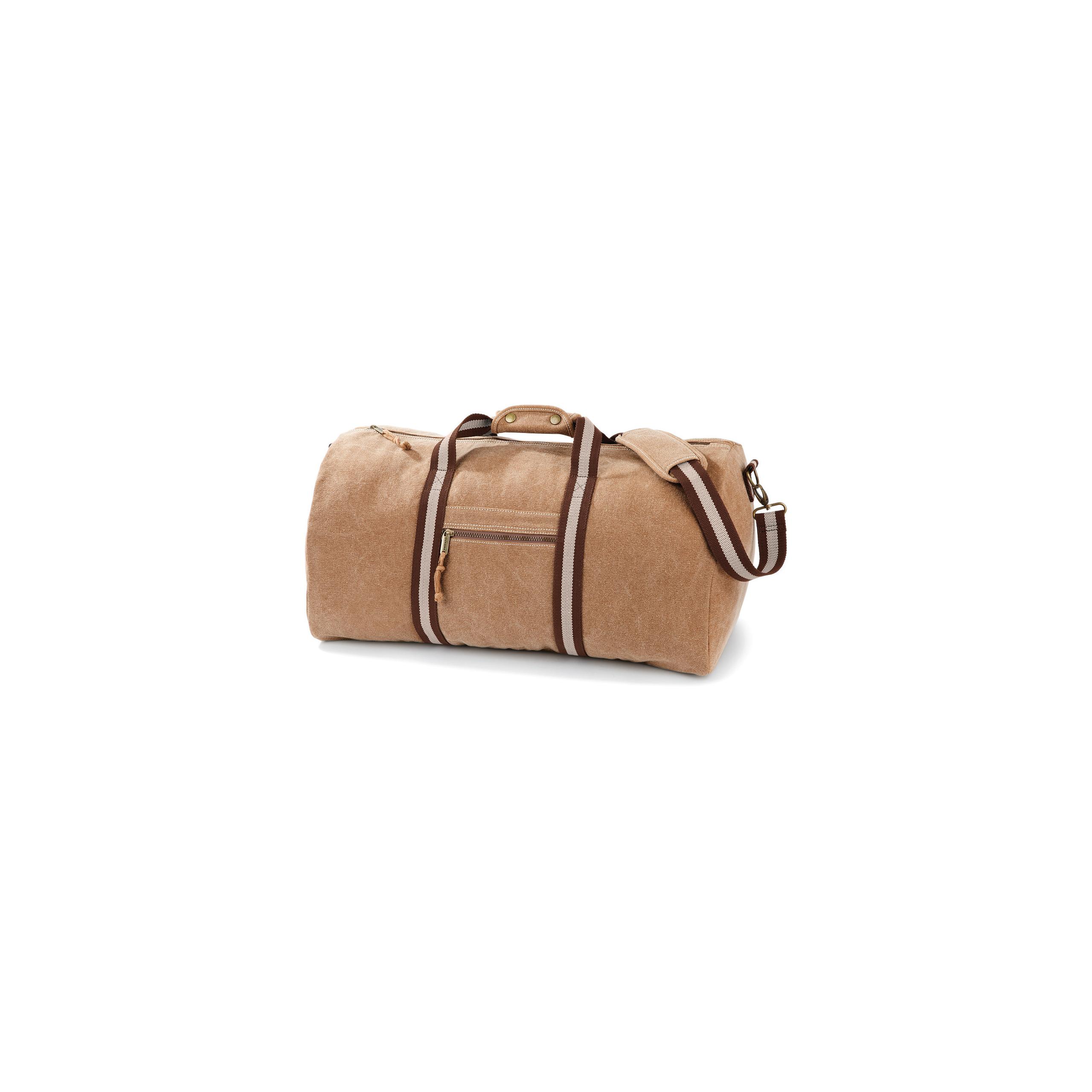 Quadra - Sac de voyage vintage en toile - Sahara - One Size