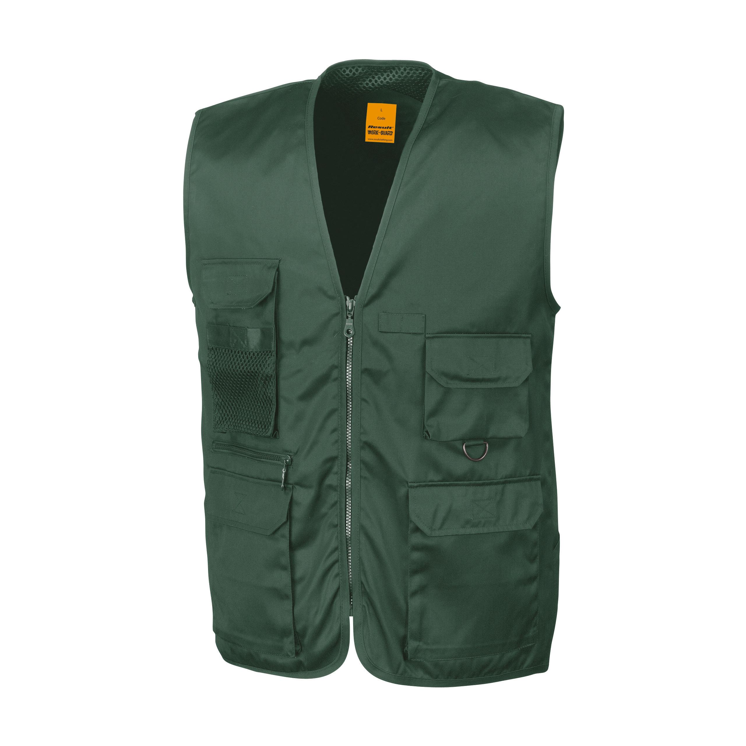 Result - Gilet Safari - Lichen Green - S