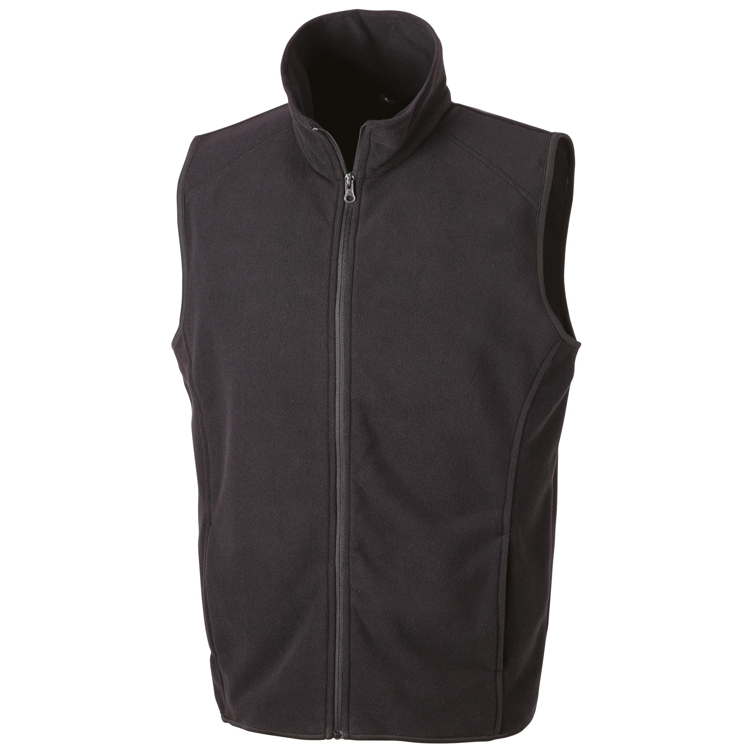 Result - Gilet micro polaire - Black - 3XL