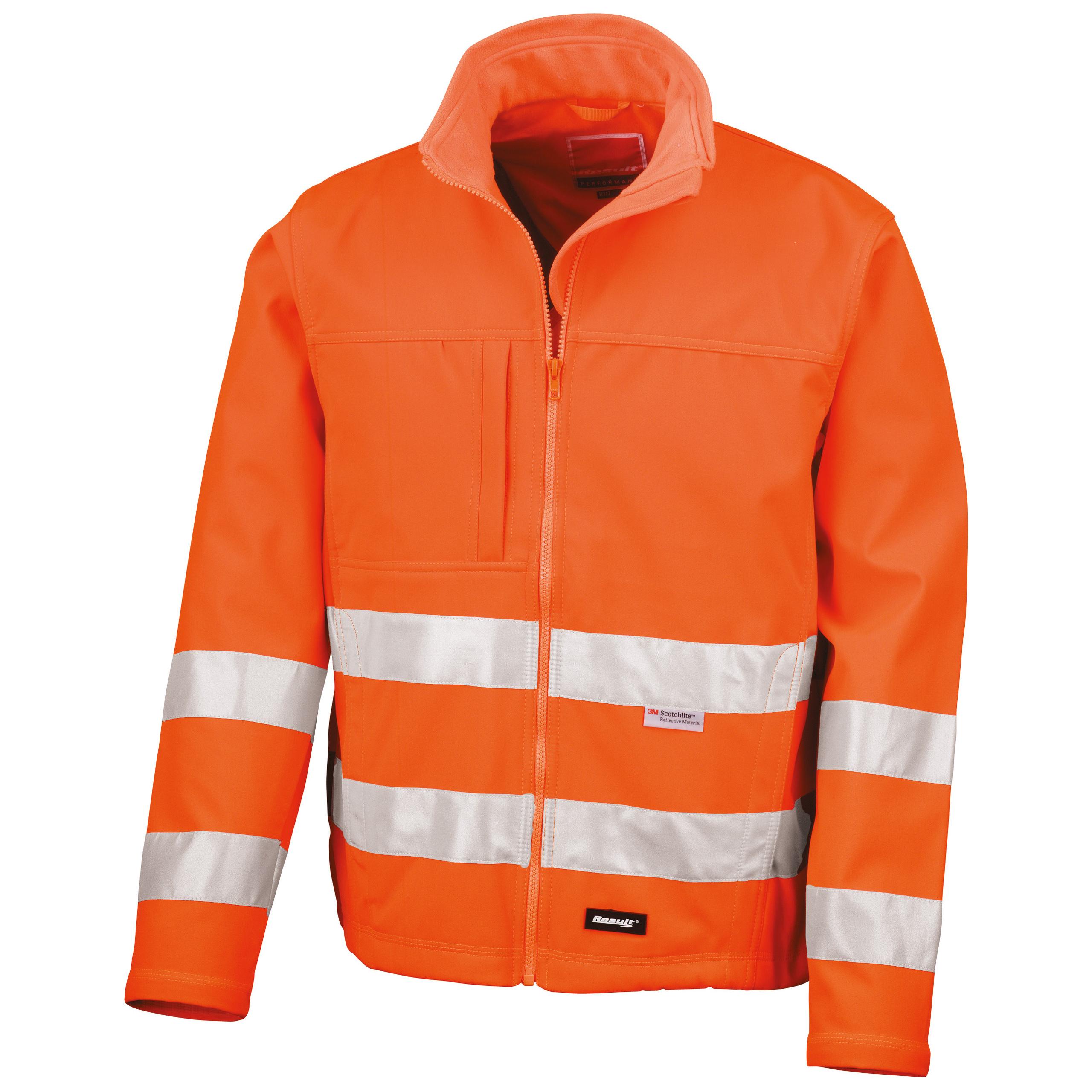 Result - Veste Softshell High Viz - Fluorescent Orange - S