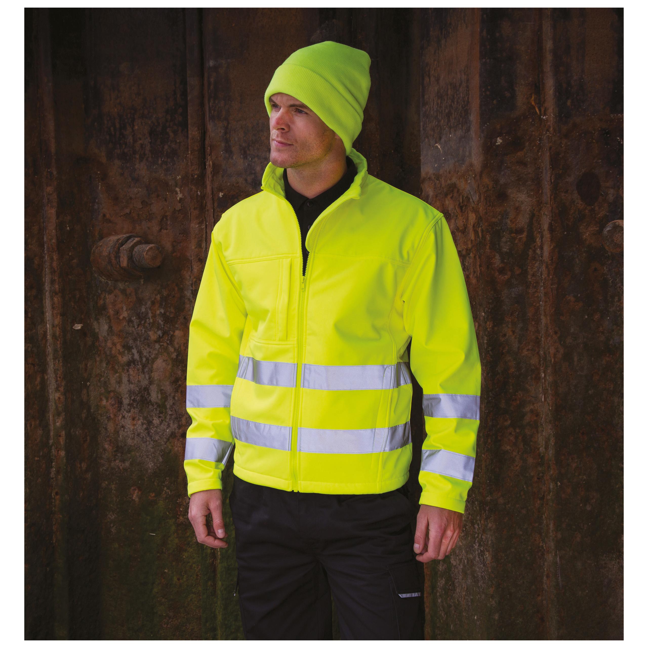 Result - Veste Softshell High Viz - Fluorescent Orange - S