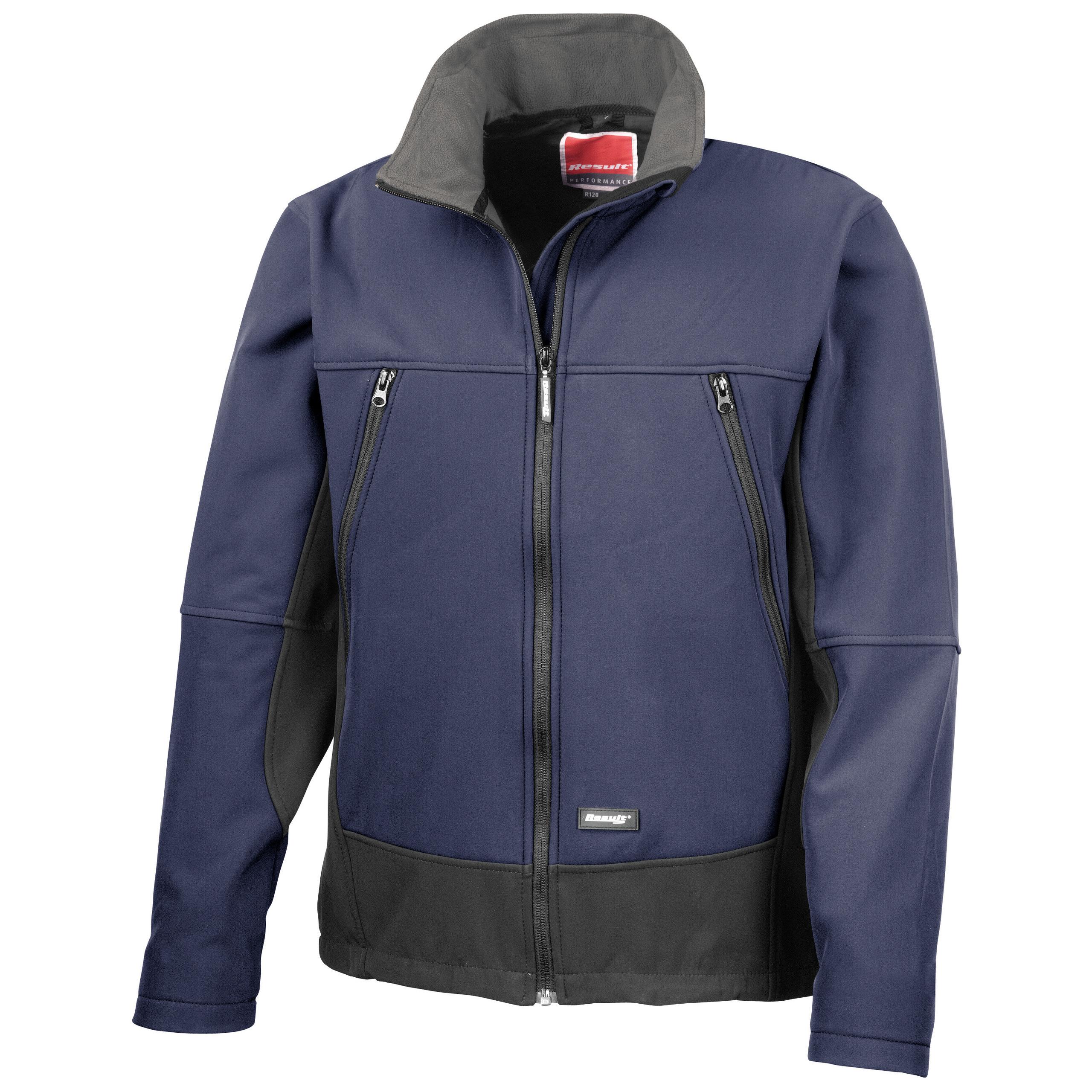 Result - VESTE SOFTSHELL ACTIVITY - Navy / Black - S