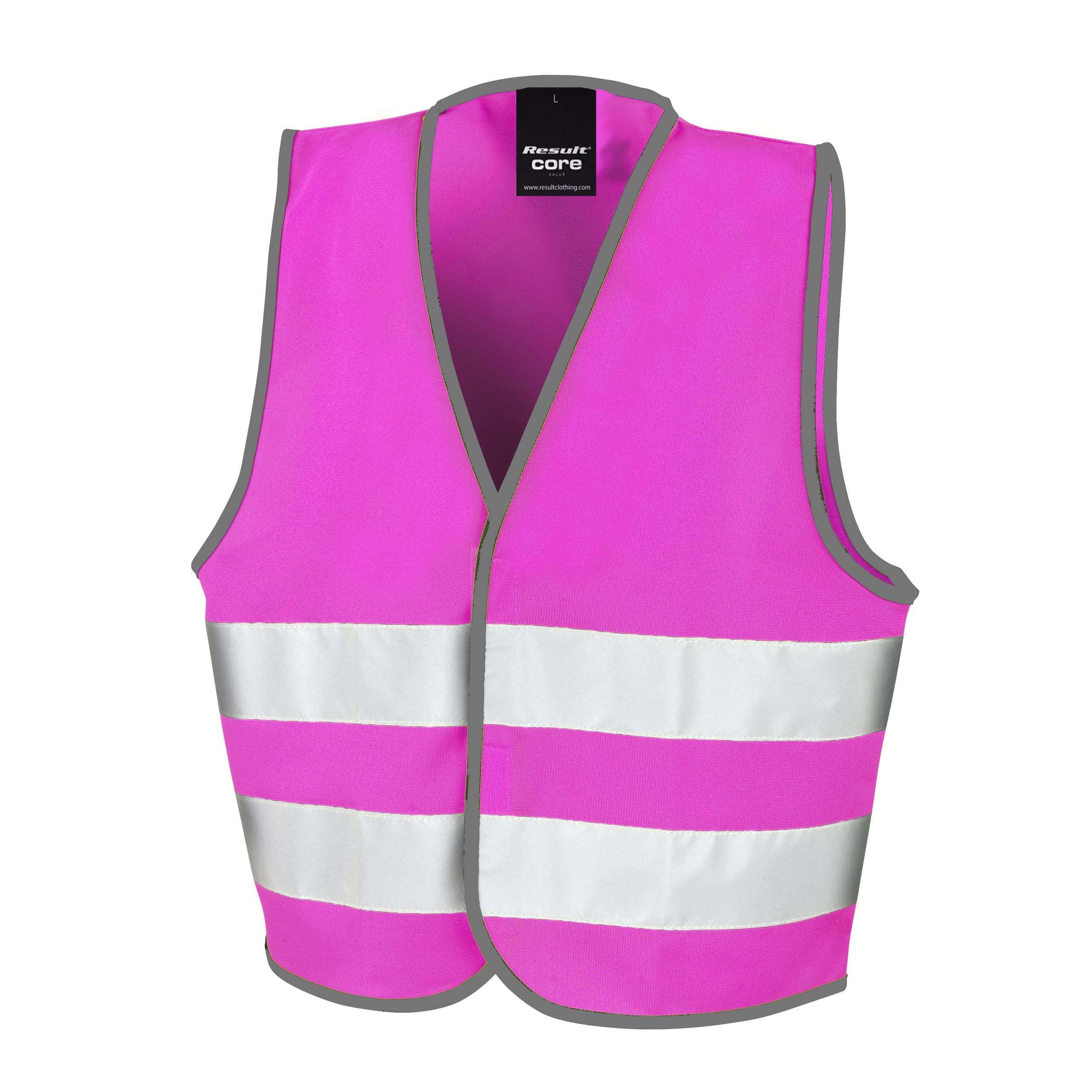 Result - Gilet de visibilité enfant - Fluorescent pink - 4/6 ans