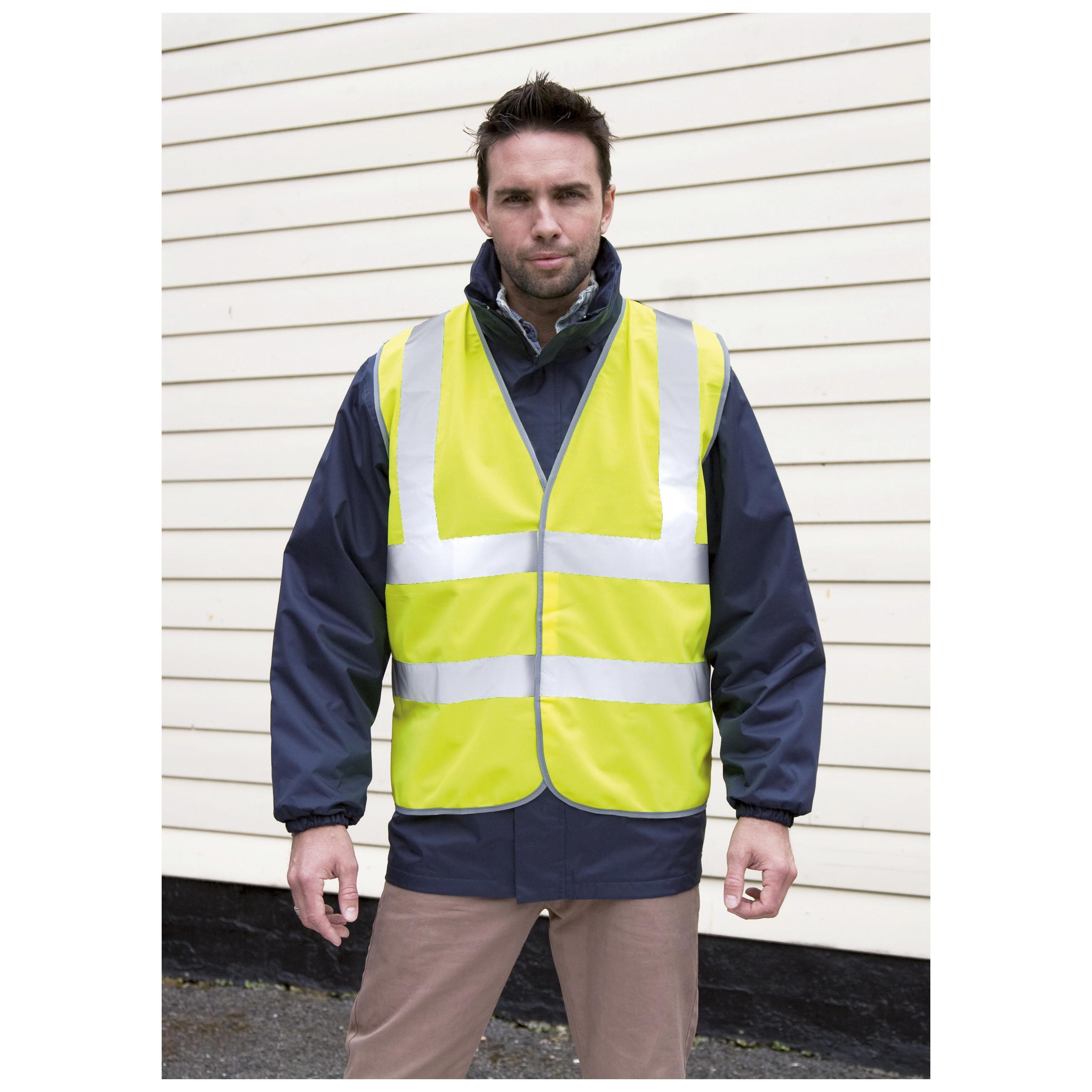 Result - Gilet de sécurité High Viz Motorway - Fluorescent Orange - L/XL