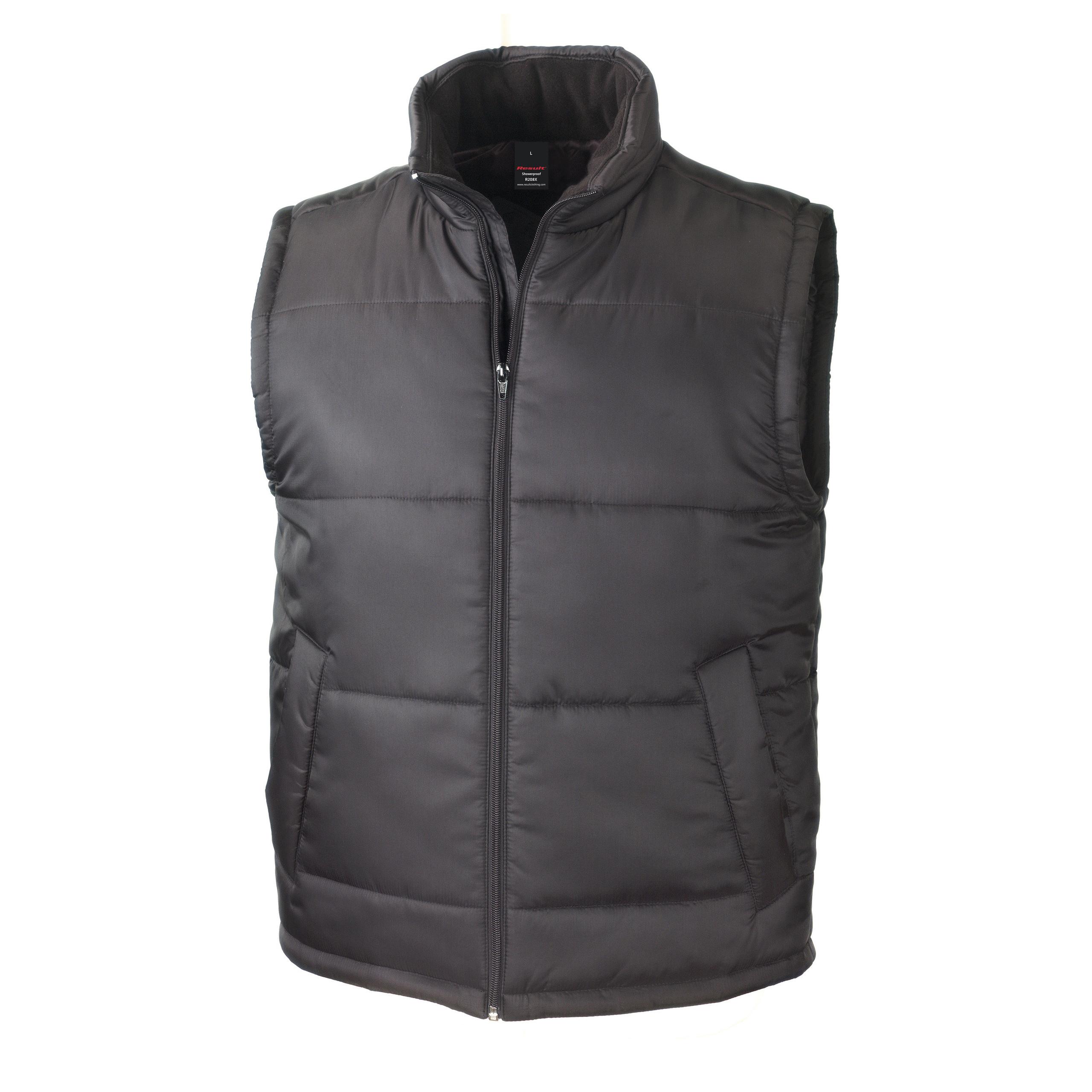 Result - BODYWARMER CORE - Black - 3XL