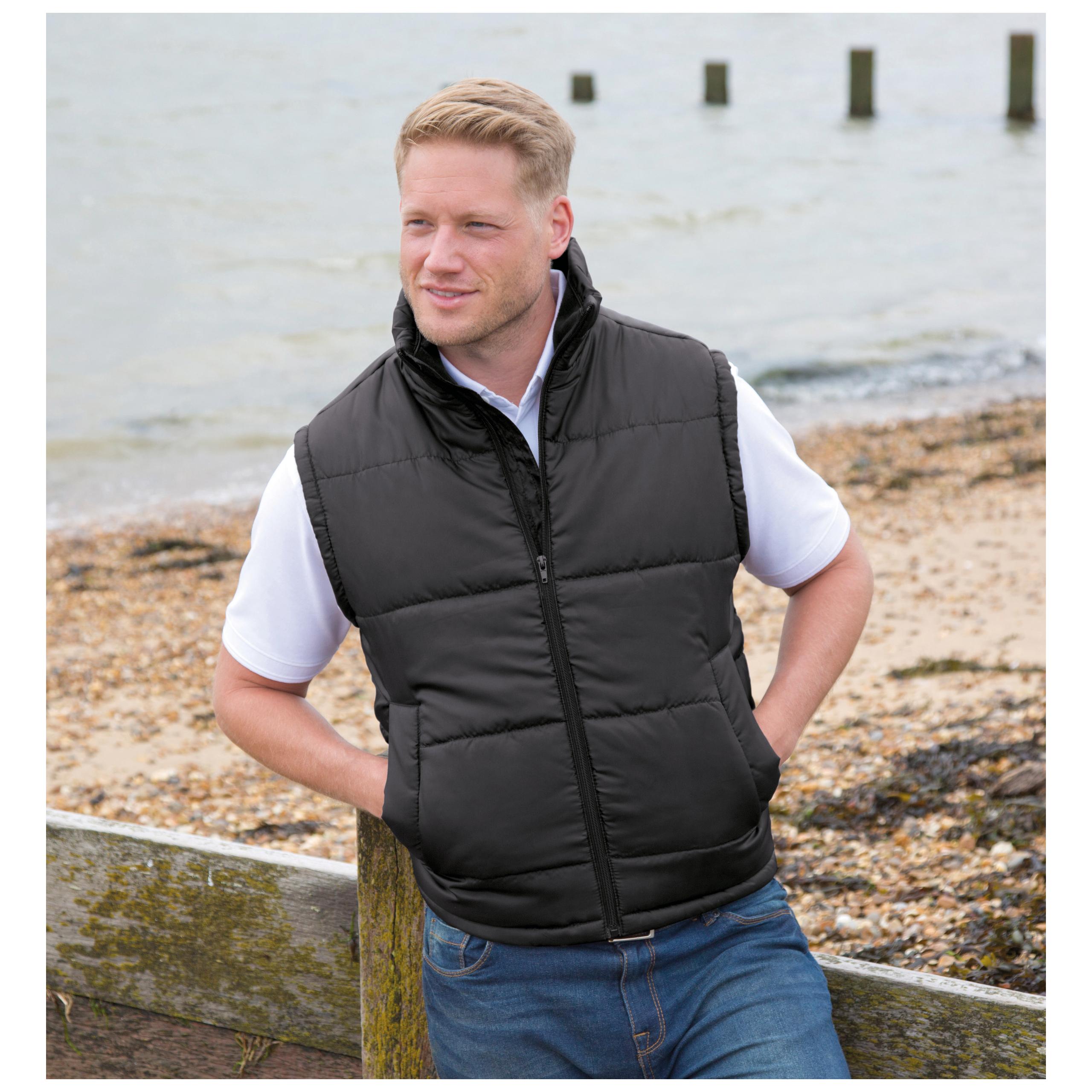 Result - BODYWARMER CORE - Black - 3XL