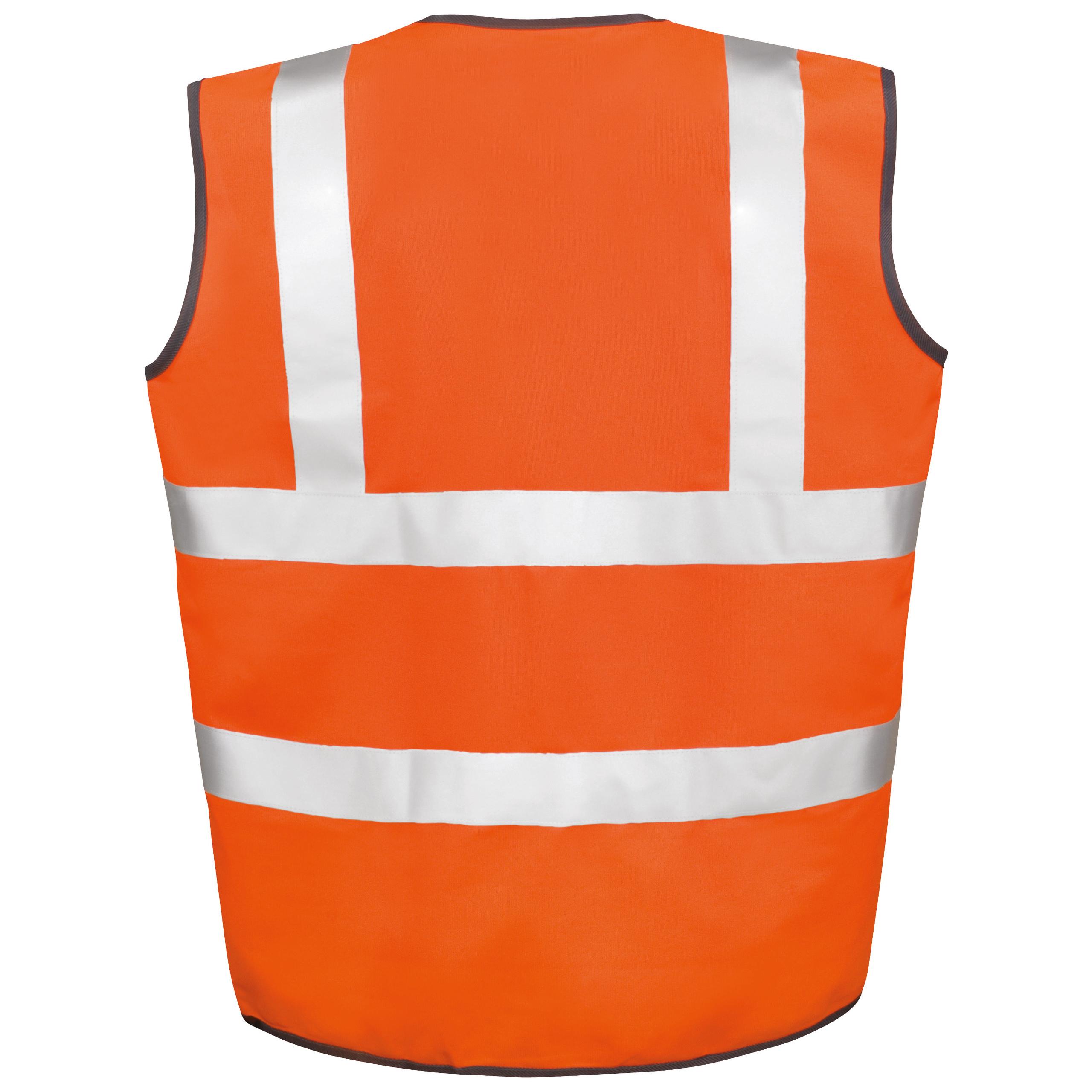 Result - Gilet de sécurité High Viz - Fluorescent Orange - XXL