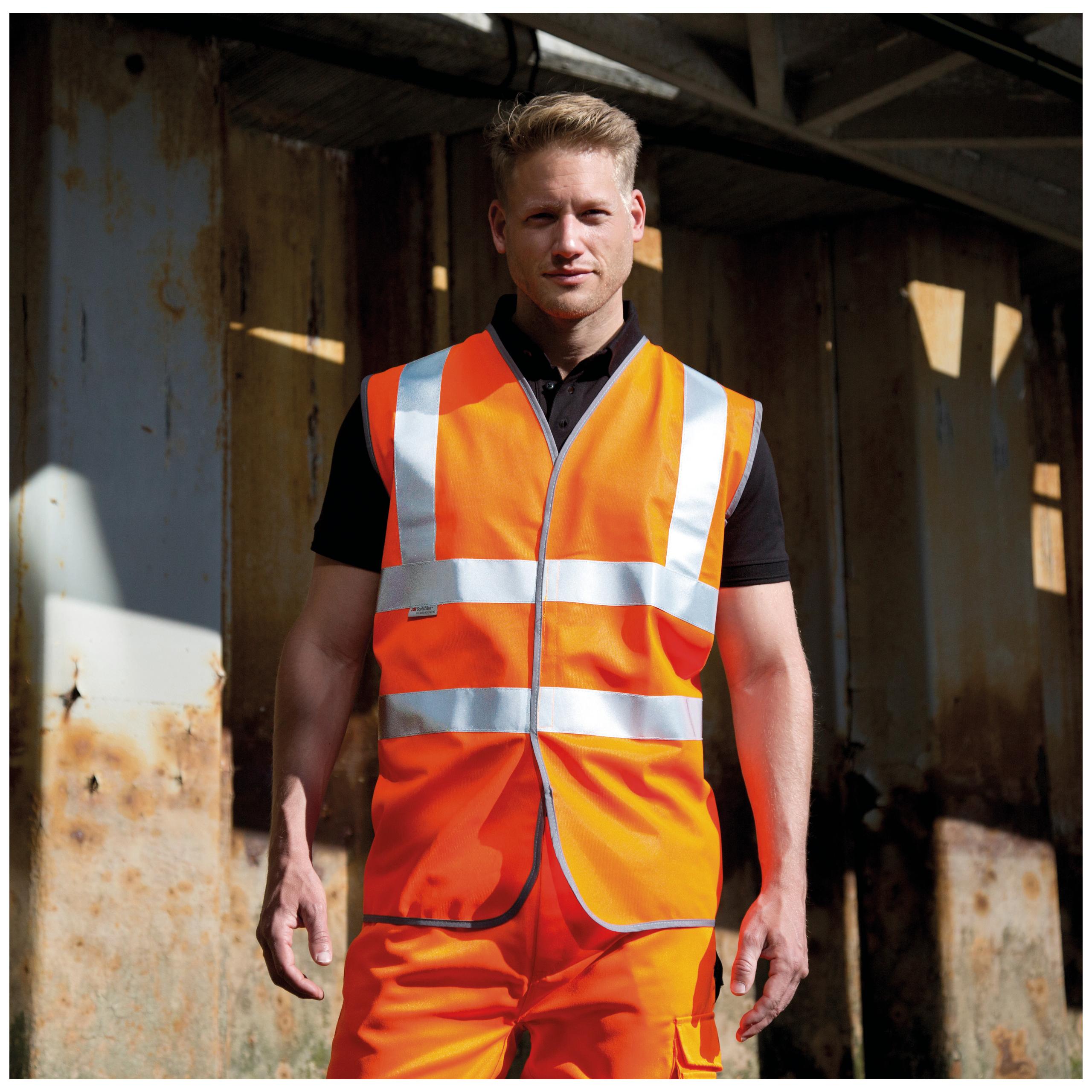 Result - Gilet de sécurité High Viz - Fluorescent Orange - XXL