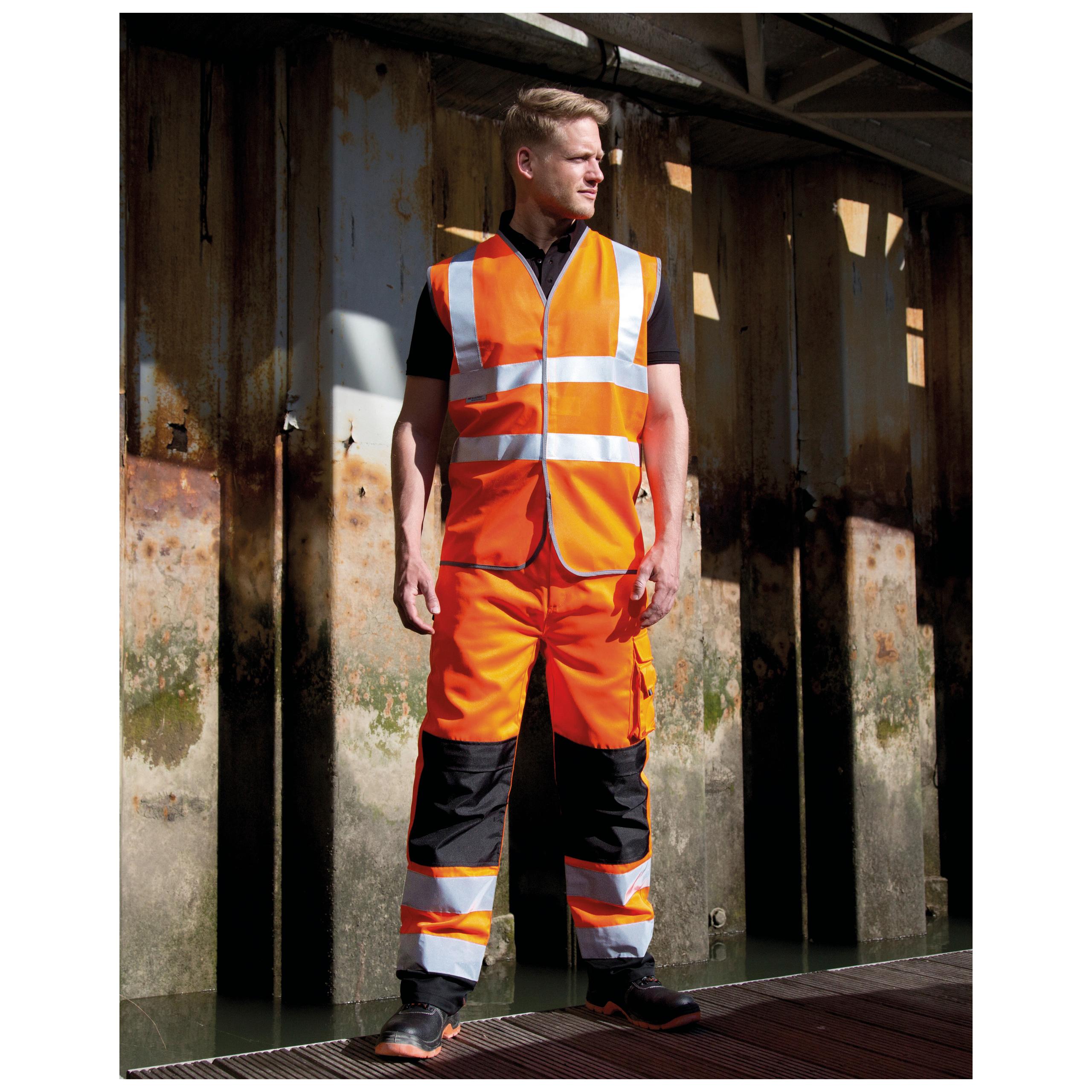 Result - Gilet de sécurité High Viz - Fluorescent Orange - XXL