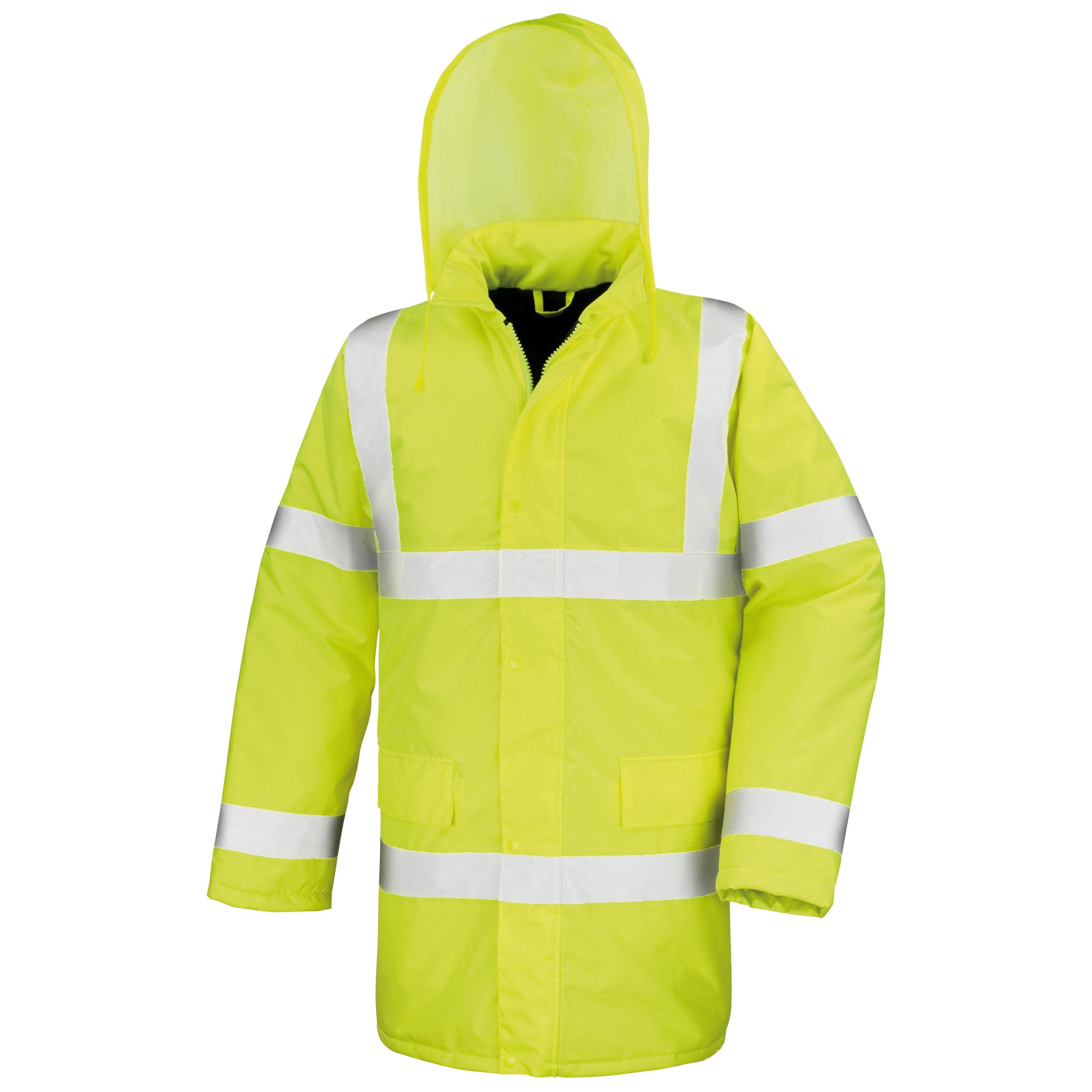 Result - Parka High Viz Motorway - Fluorescent Yellow - S