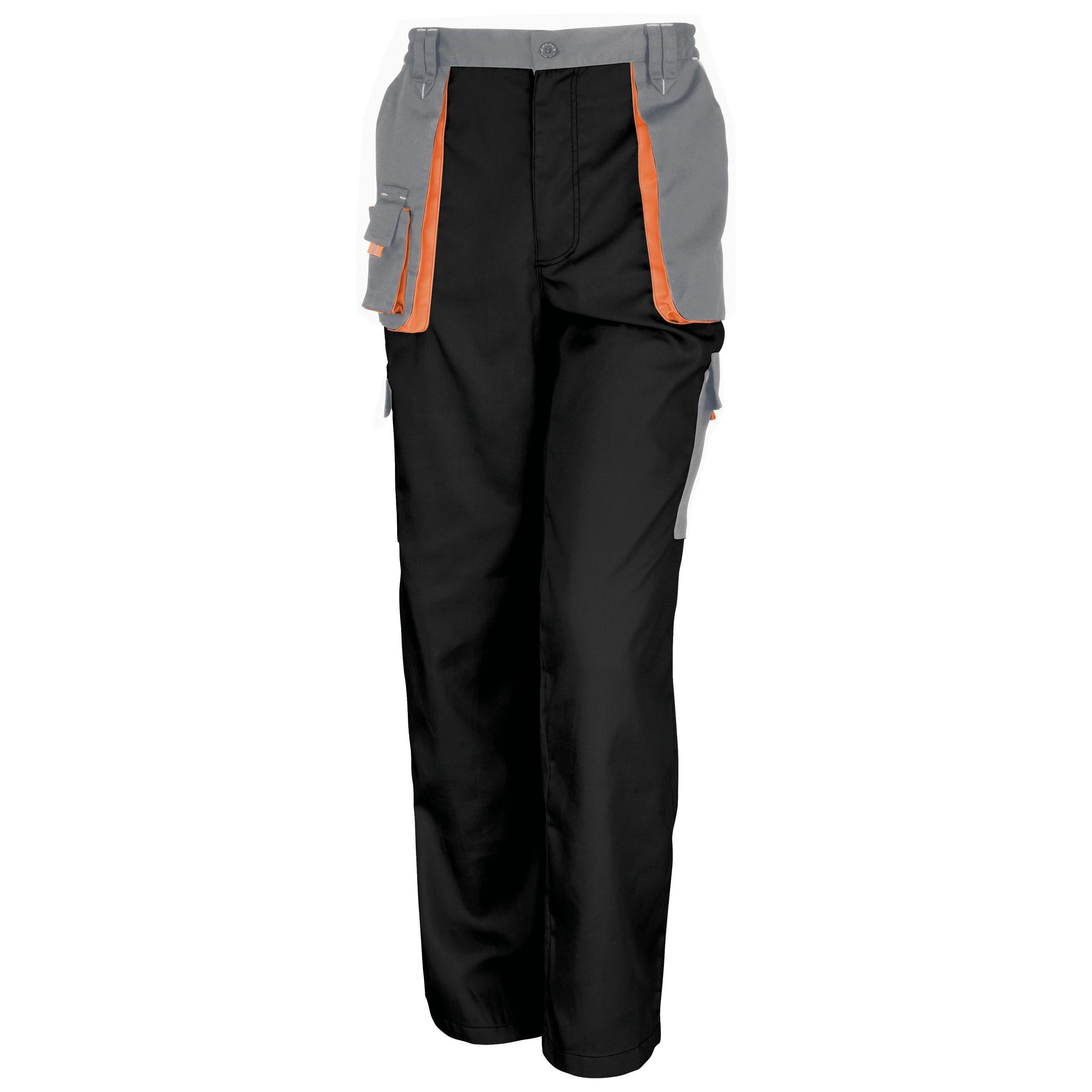 Result - Pantalon Lite - Black / Grey / Orange - 3XL (42 UK)