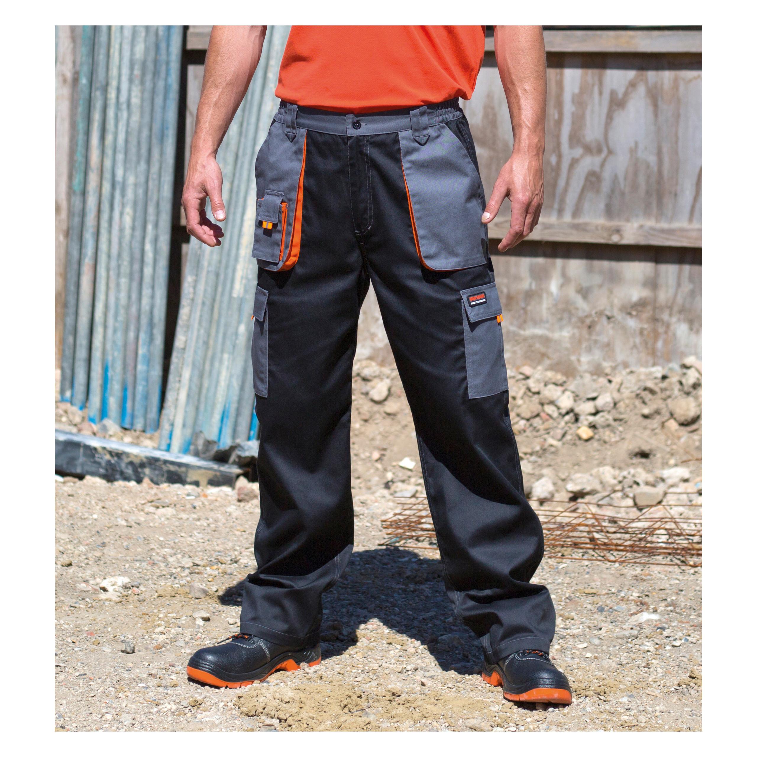 Result - Pantalon Lite - Black / Grey / Orange - 3XL (42 UK)