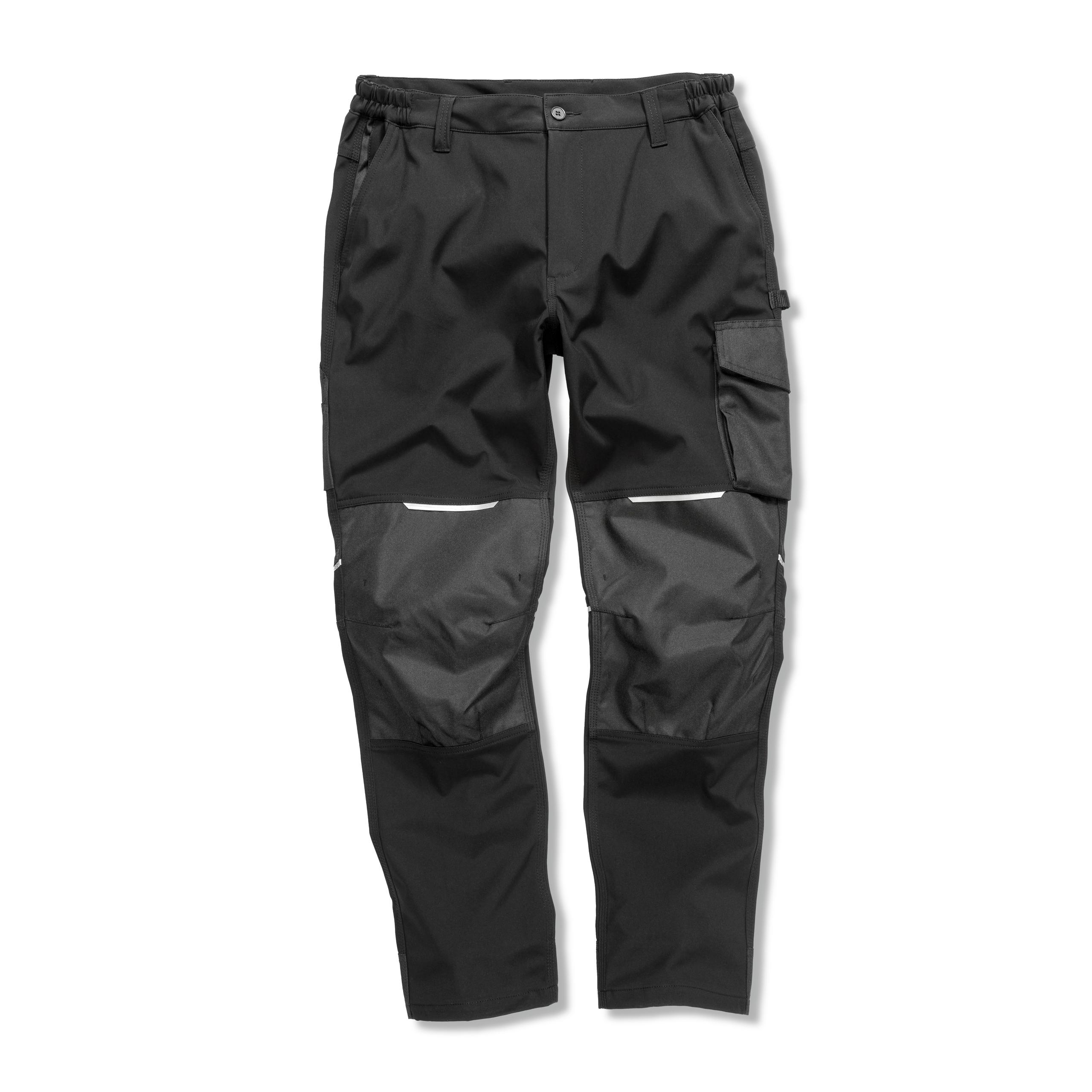 Result - Pantalon de travail slim SOFTSHELL - Black - S