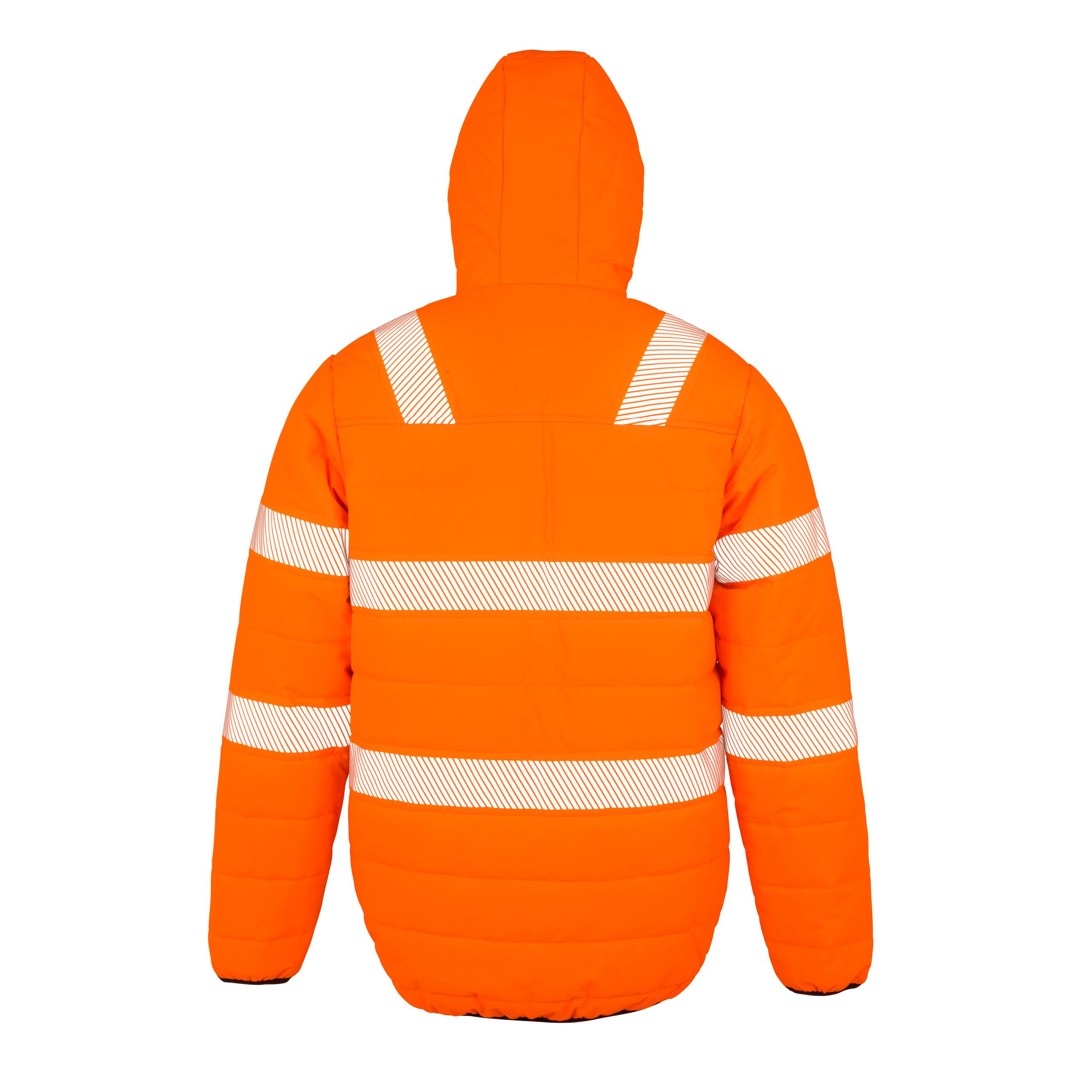 Result - Veste de sécurité recyclée ripstop padded - Fluorescent Orange - S