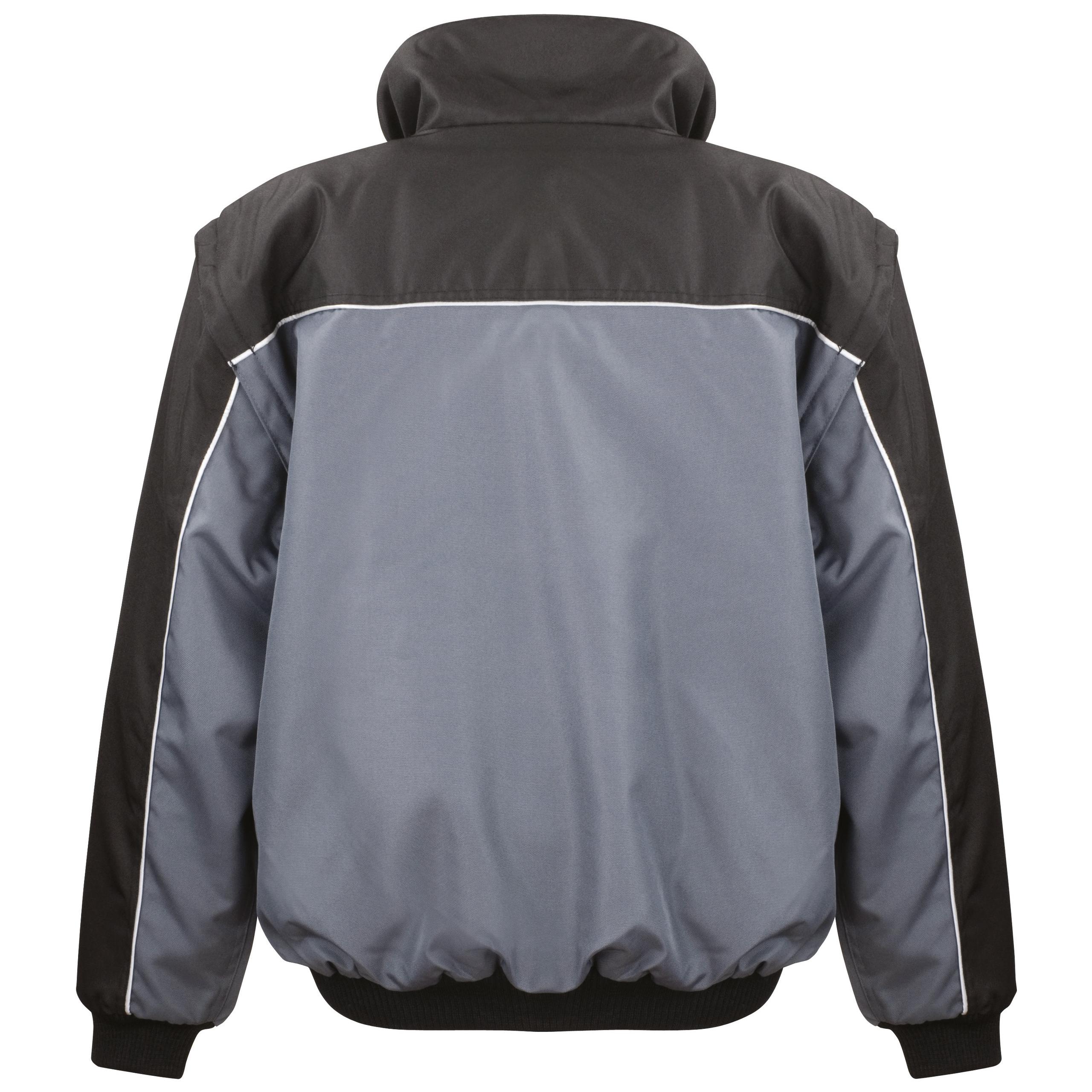 Result - BLOUSON MANCHES AMOVIBLES HEAVY DUTY - Grey / Black - S