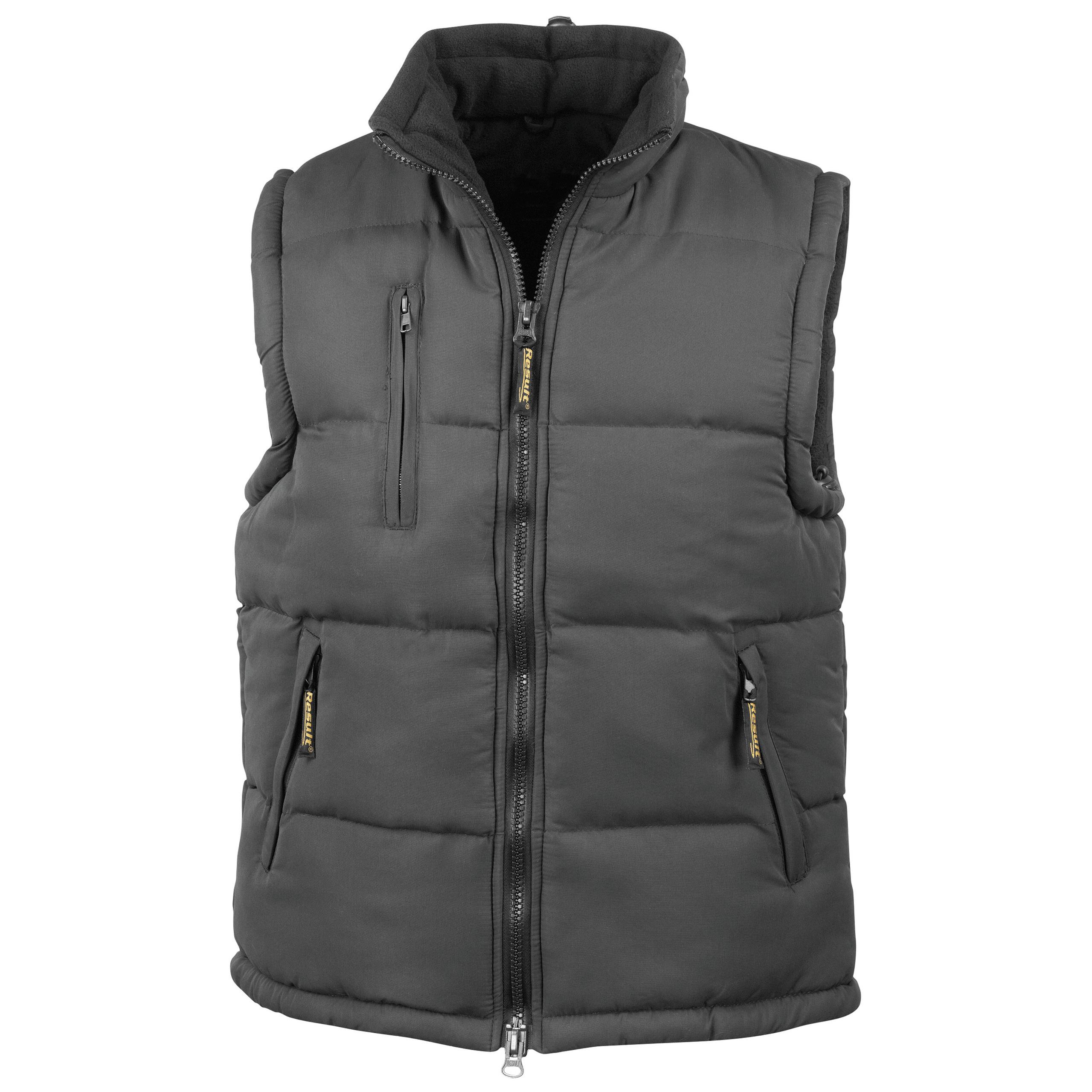 Result - BODYWARMER DOUBLÉ - Black - S