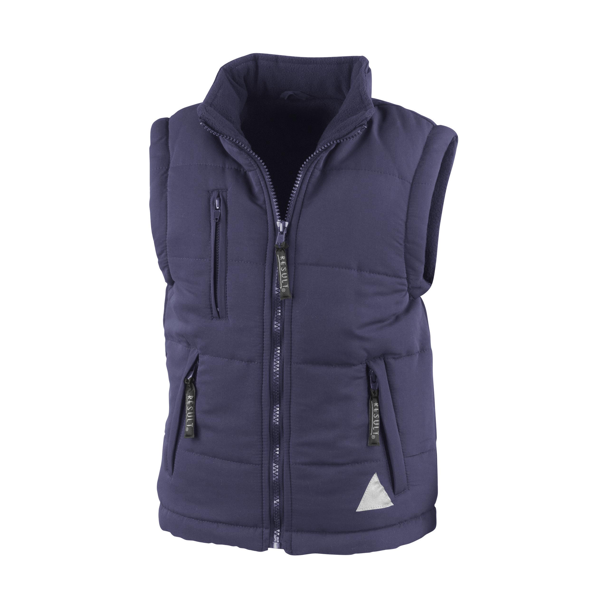 Result - BODYWARMER DOUBLÉ ENFANT - Navy - 5/6 ans