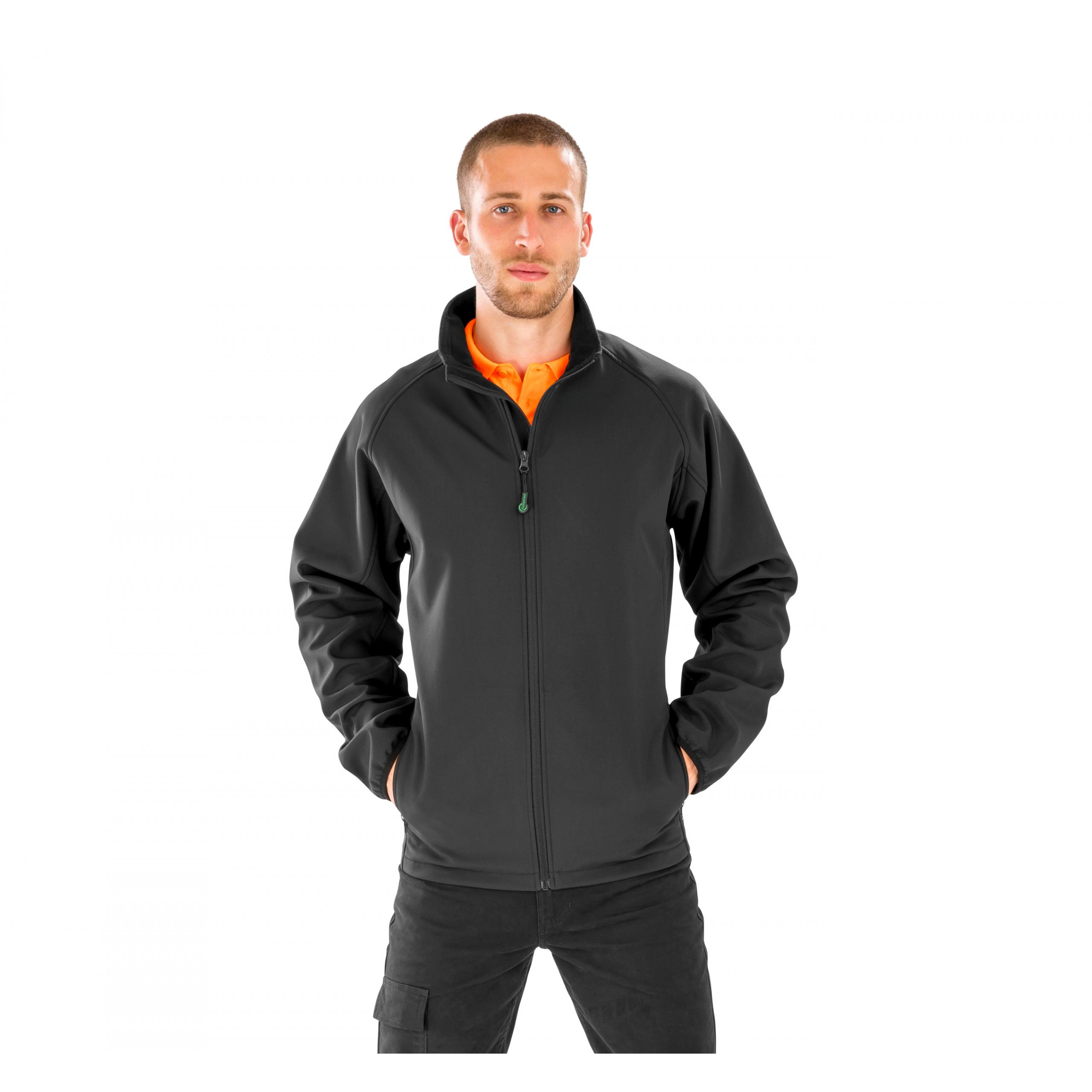 Result - Veste softshell homme recyclée - Black - S