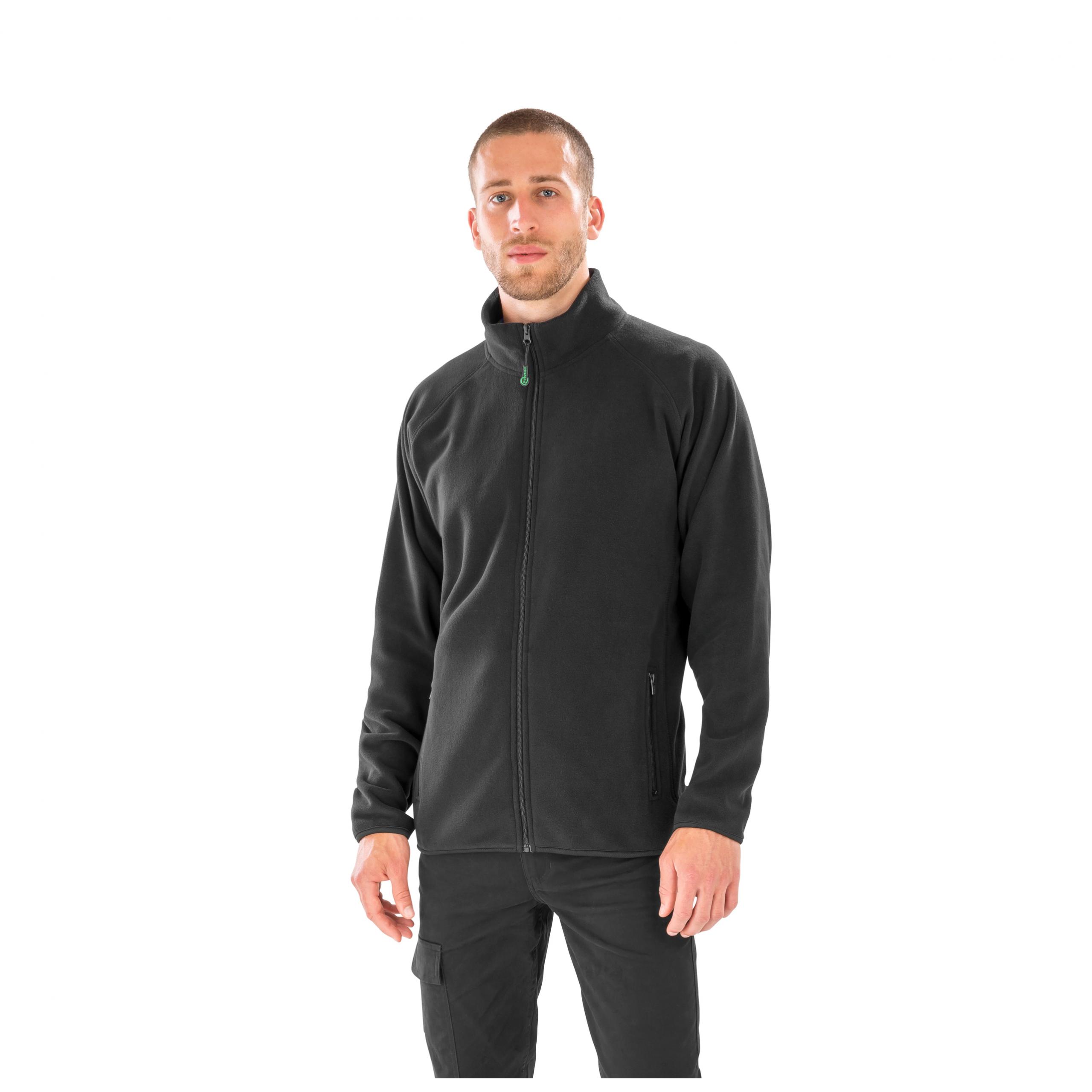 Result - Veste polarthermique en polaire recyclée - Black - XS