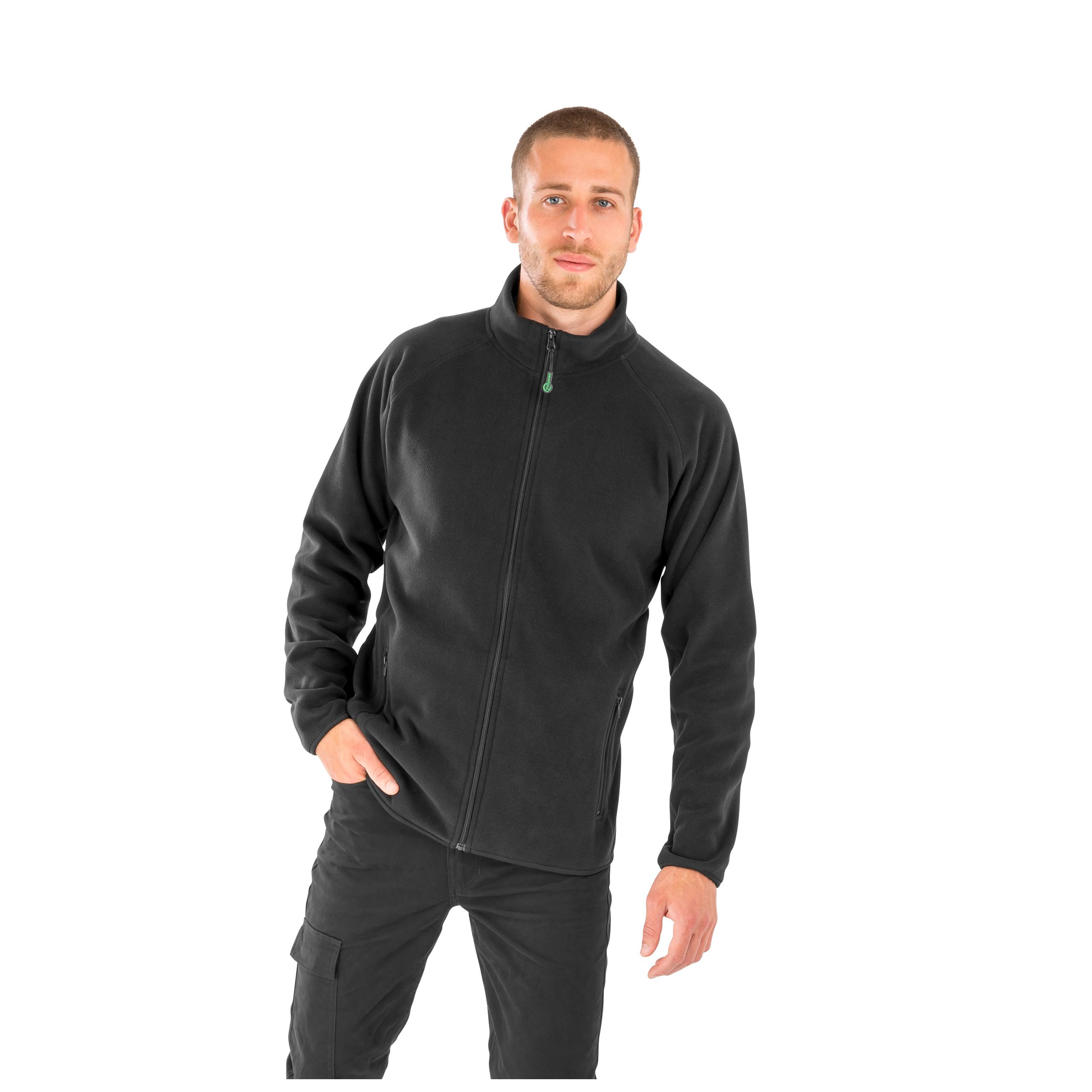 Result - Veste polarthermique en polaire recyclée - Black - XS