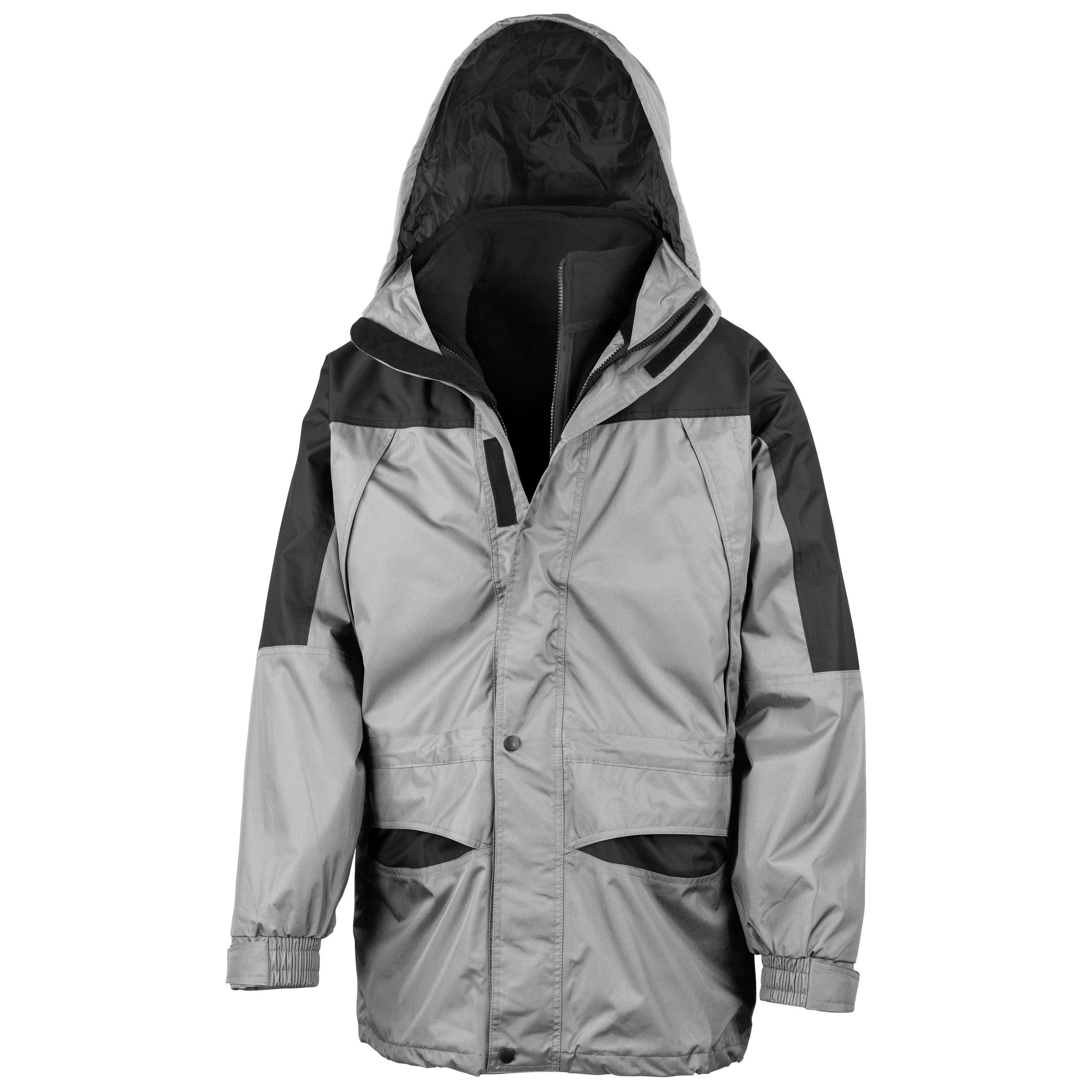 Result - PARKA 3 EN 1 ALASKA - Grey / Black - S