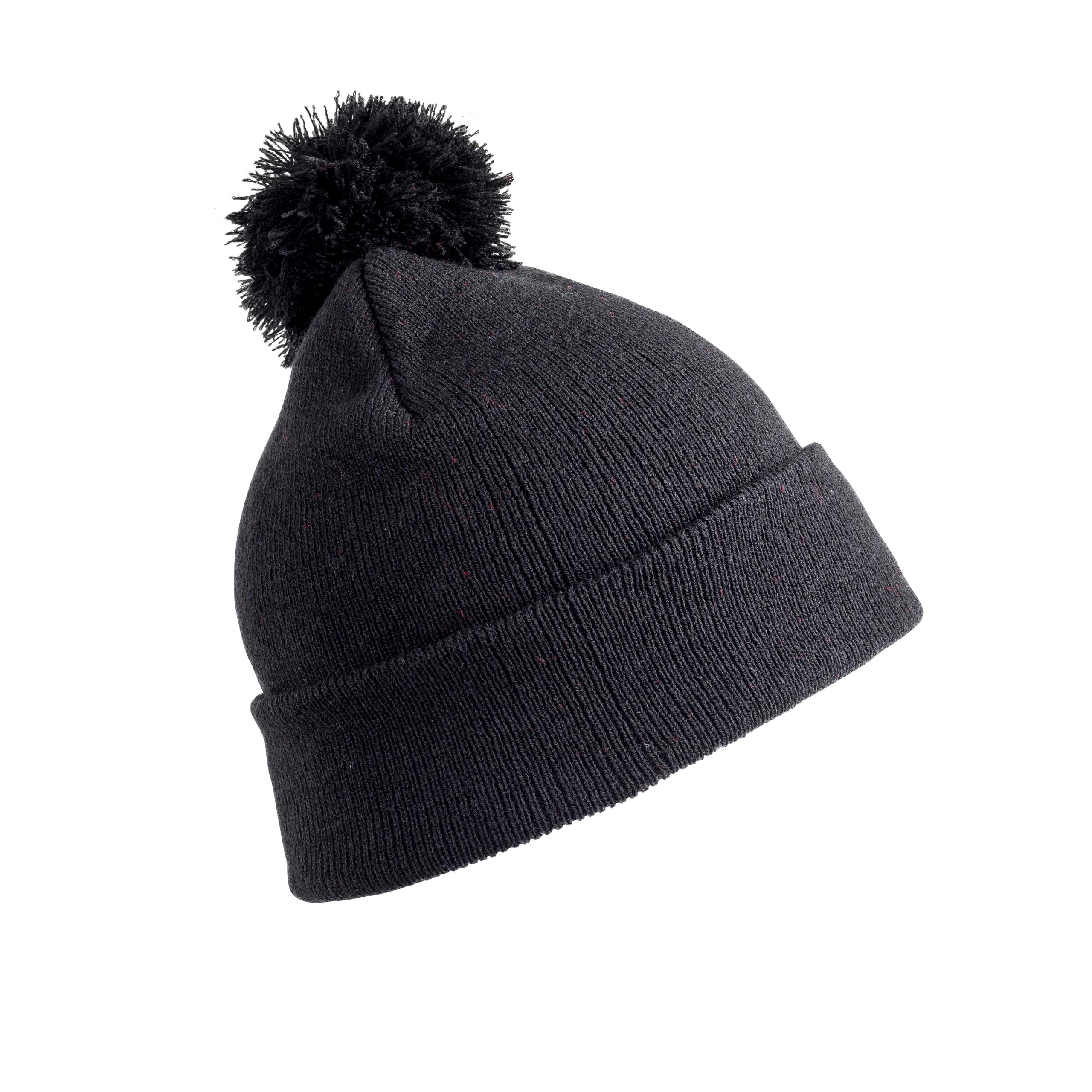 Result - Bonnet pompon BEANIE - Black - One Size