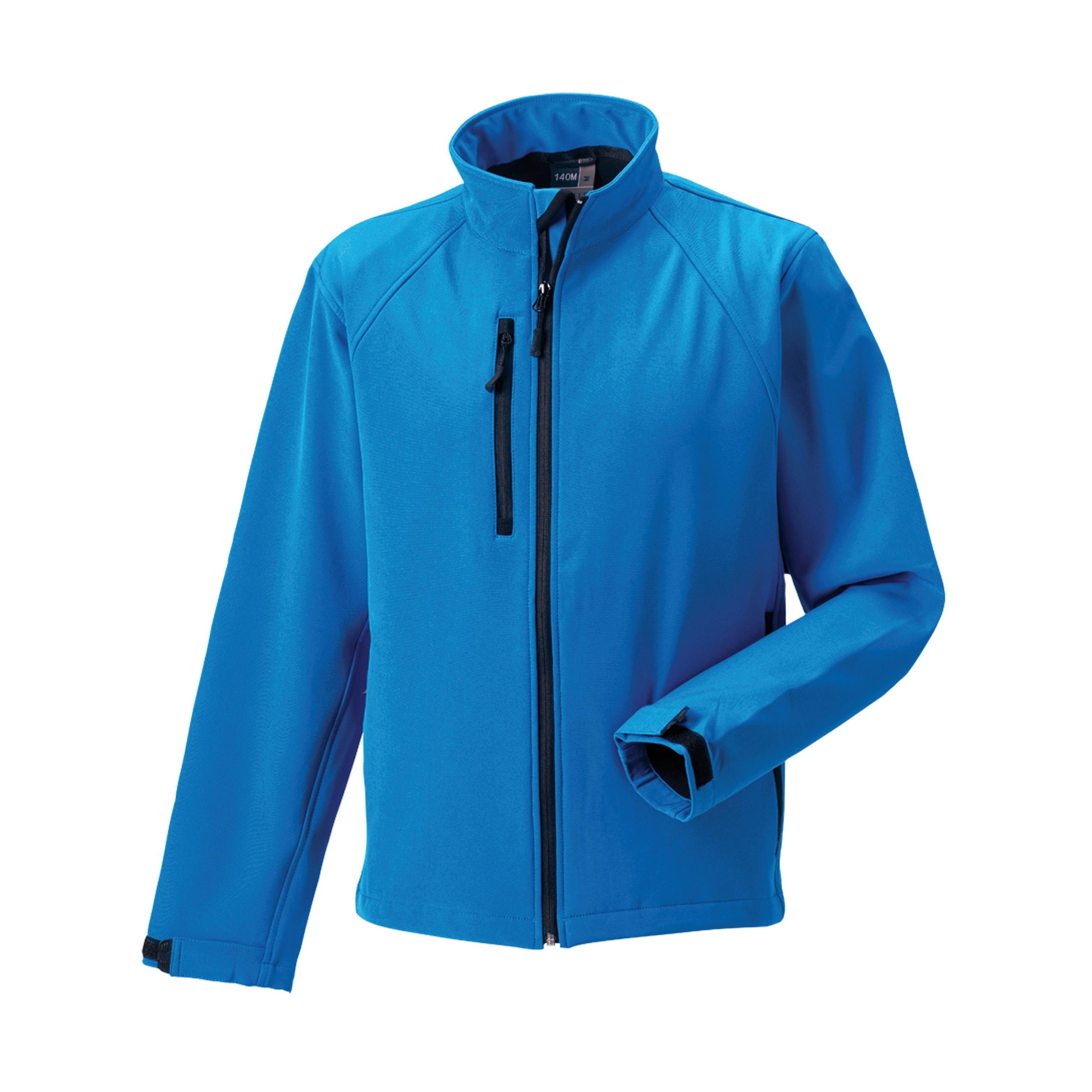 Russell - VESTE SOFTSHELL HOMME - Azur Blue - S